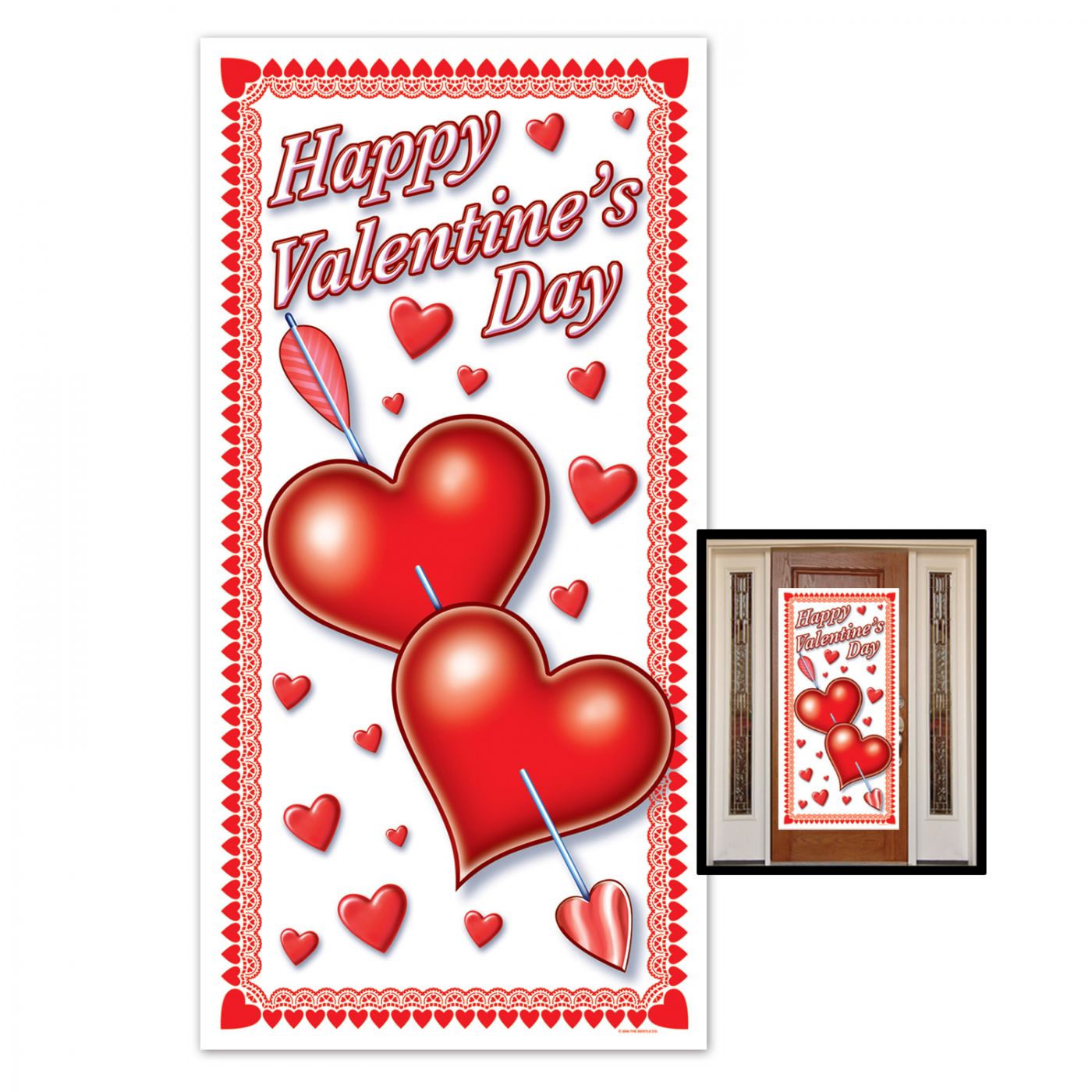 Happy Valentine's Day Door Cover (12) image