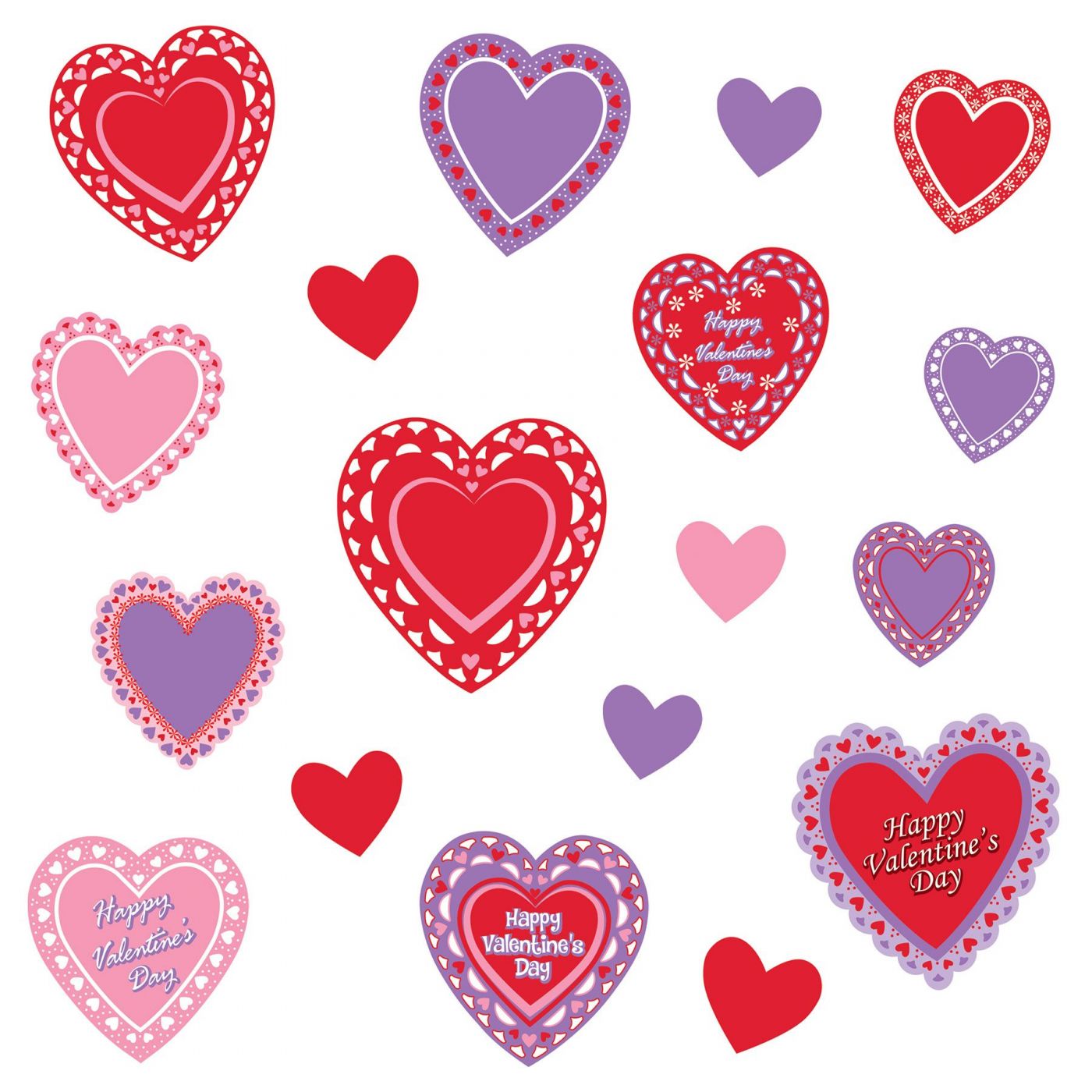 Heart Stickers (12) image