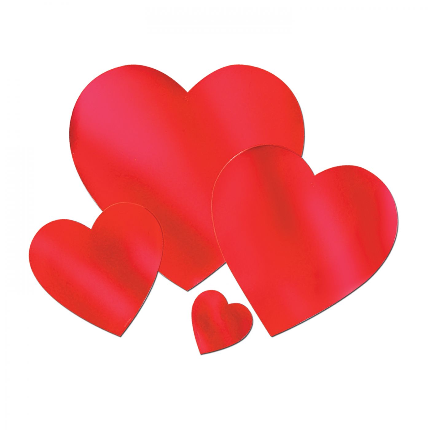 Foil Heart Cutout (72) image