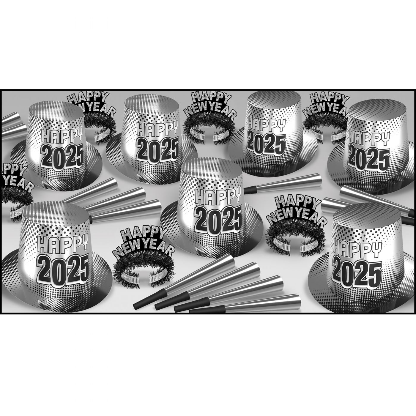 New Year 2025 Silver Assortment for 50 (1) image