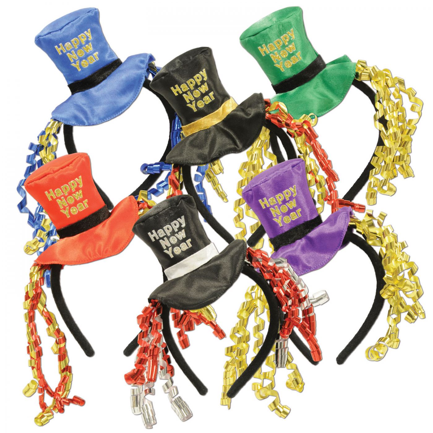 Happy New Year Headbands (12) image