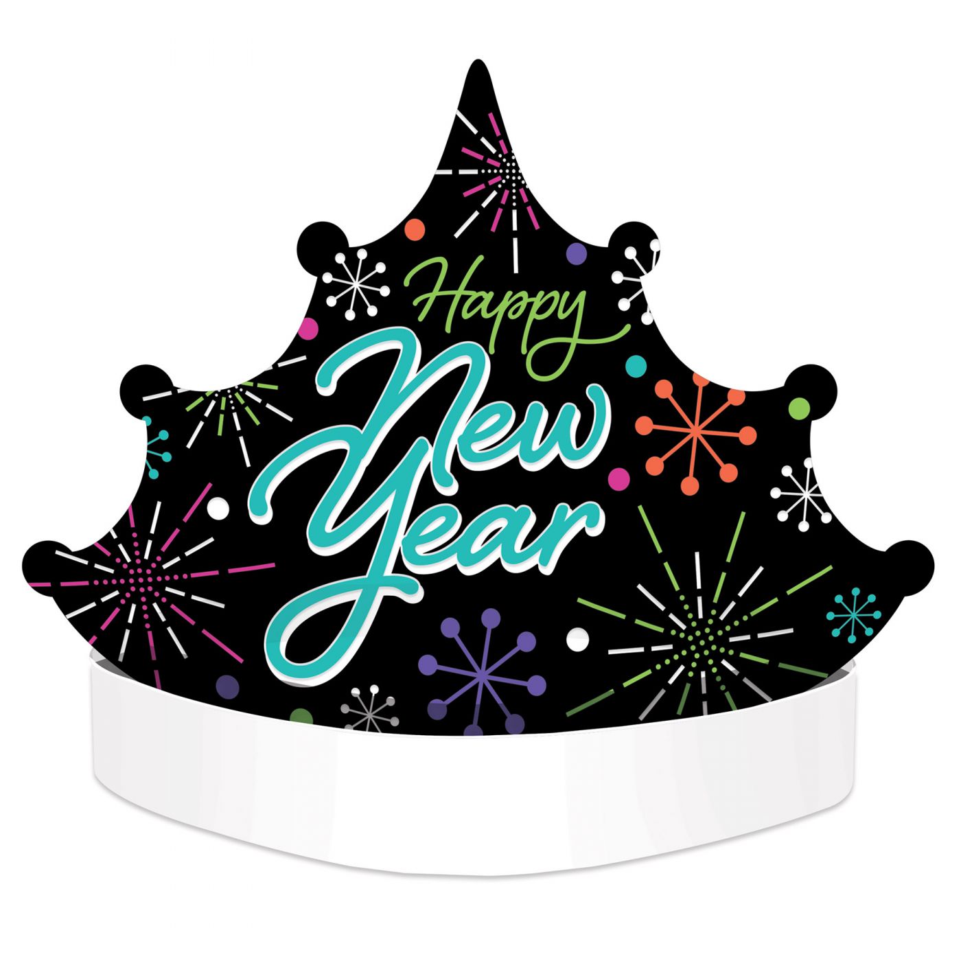 Happy New Year Tiara Headband (12) image