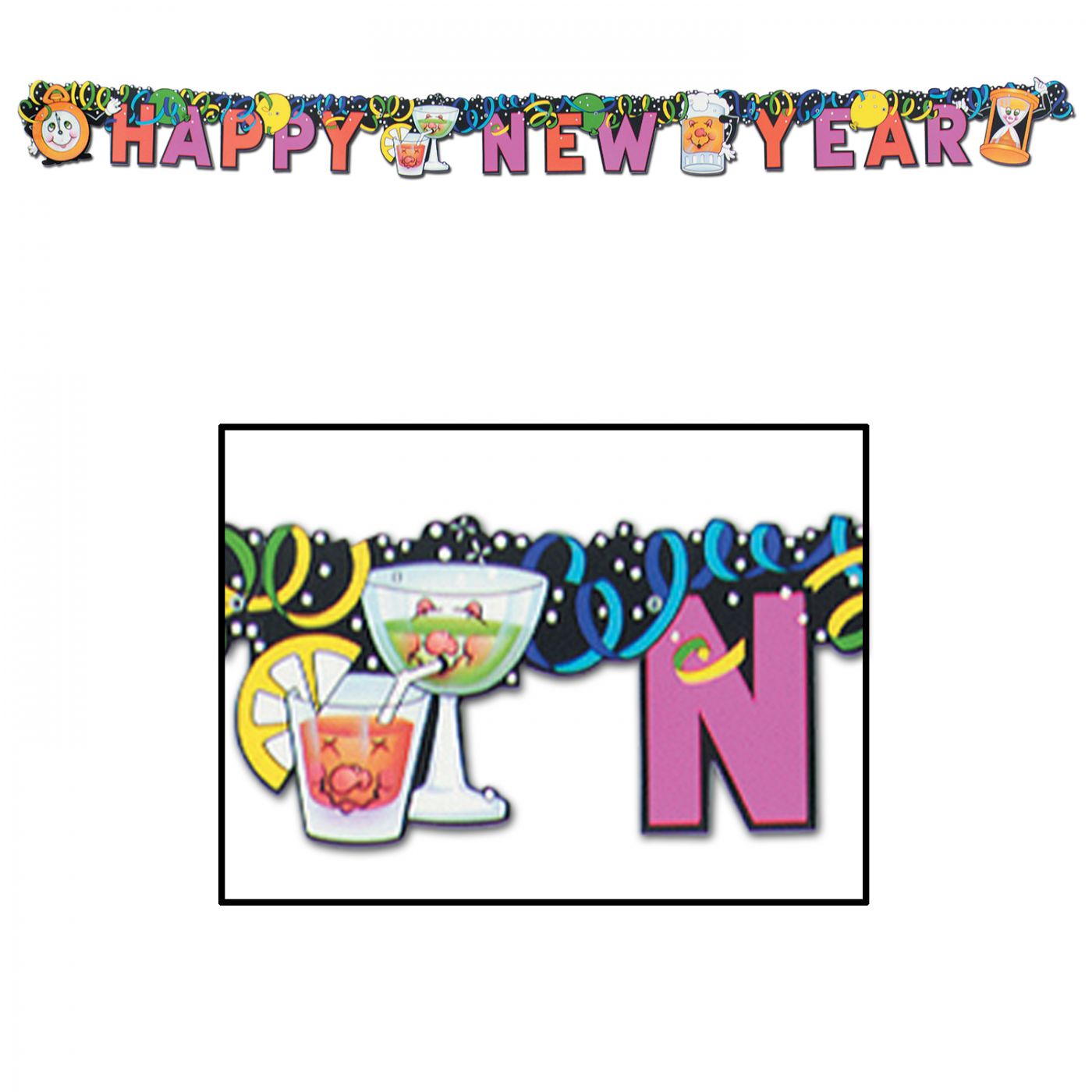 Happy New Year Streamer (12) image
