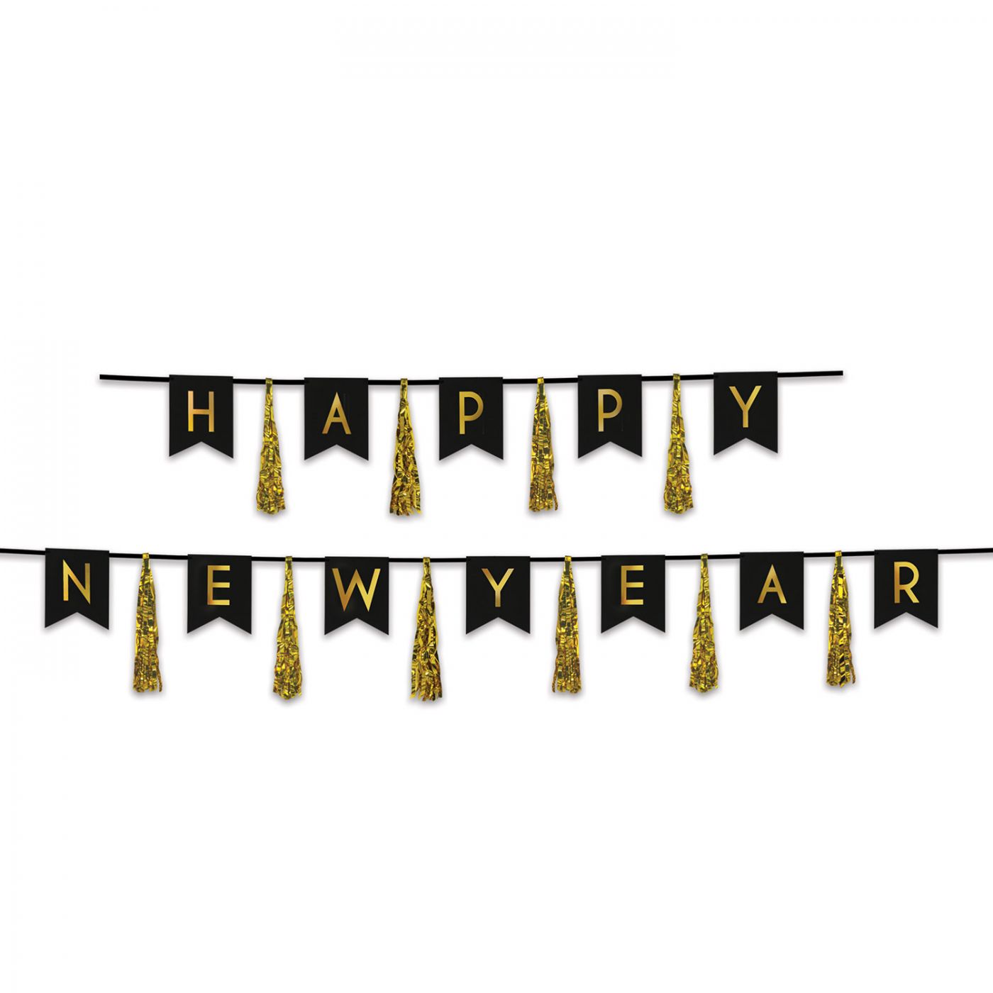 Happy New Year Tassel Streamer (12) image