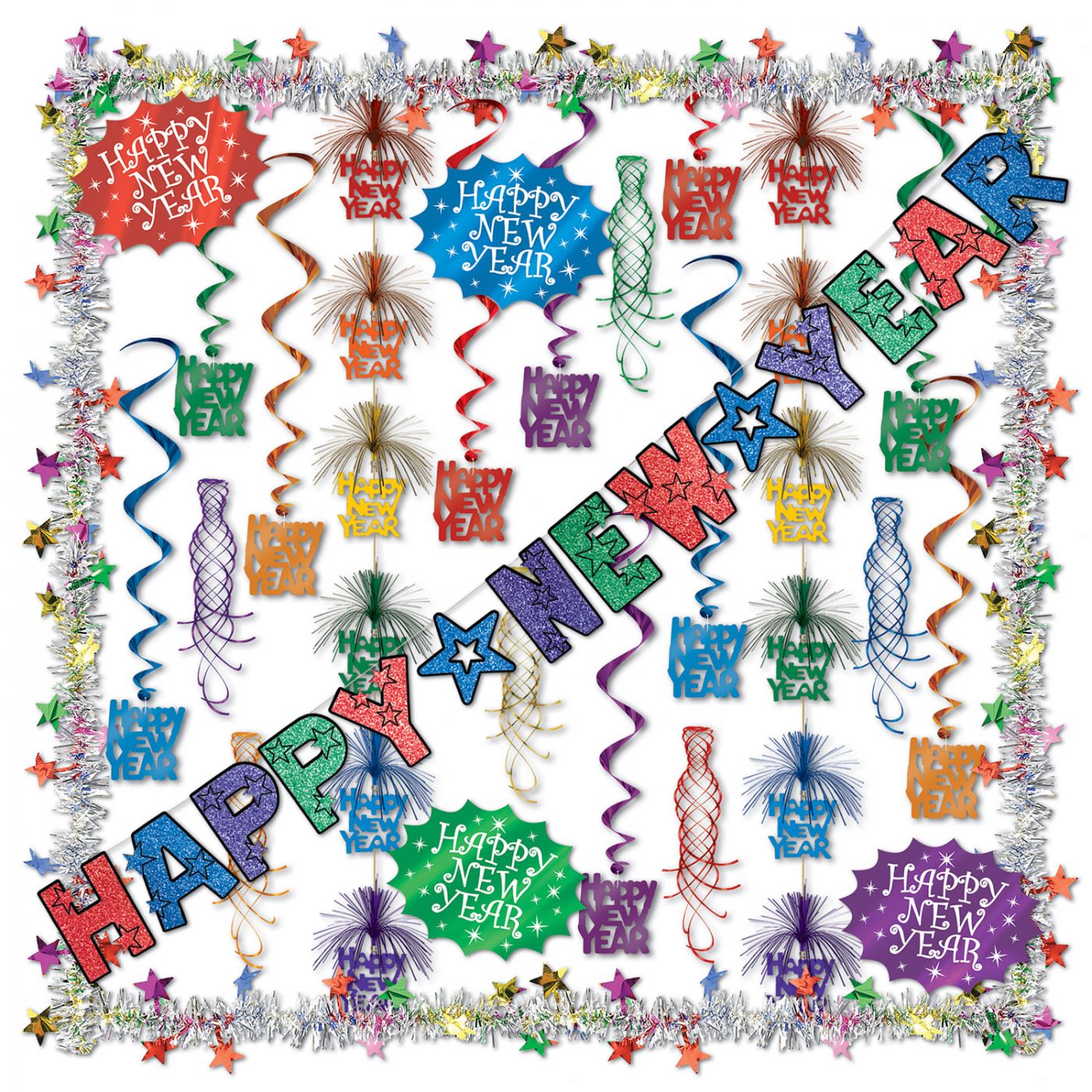 New Year Decorating Kit - 27 Pcs (1) image