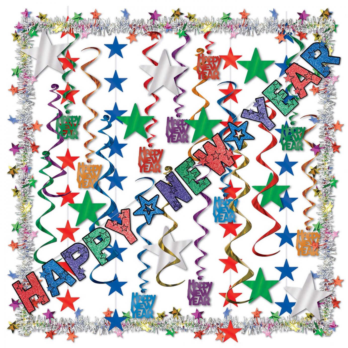 New Year Decorating Kit - 35 Pcs (1) image