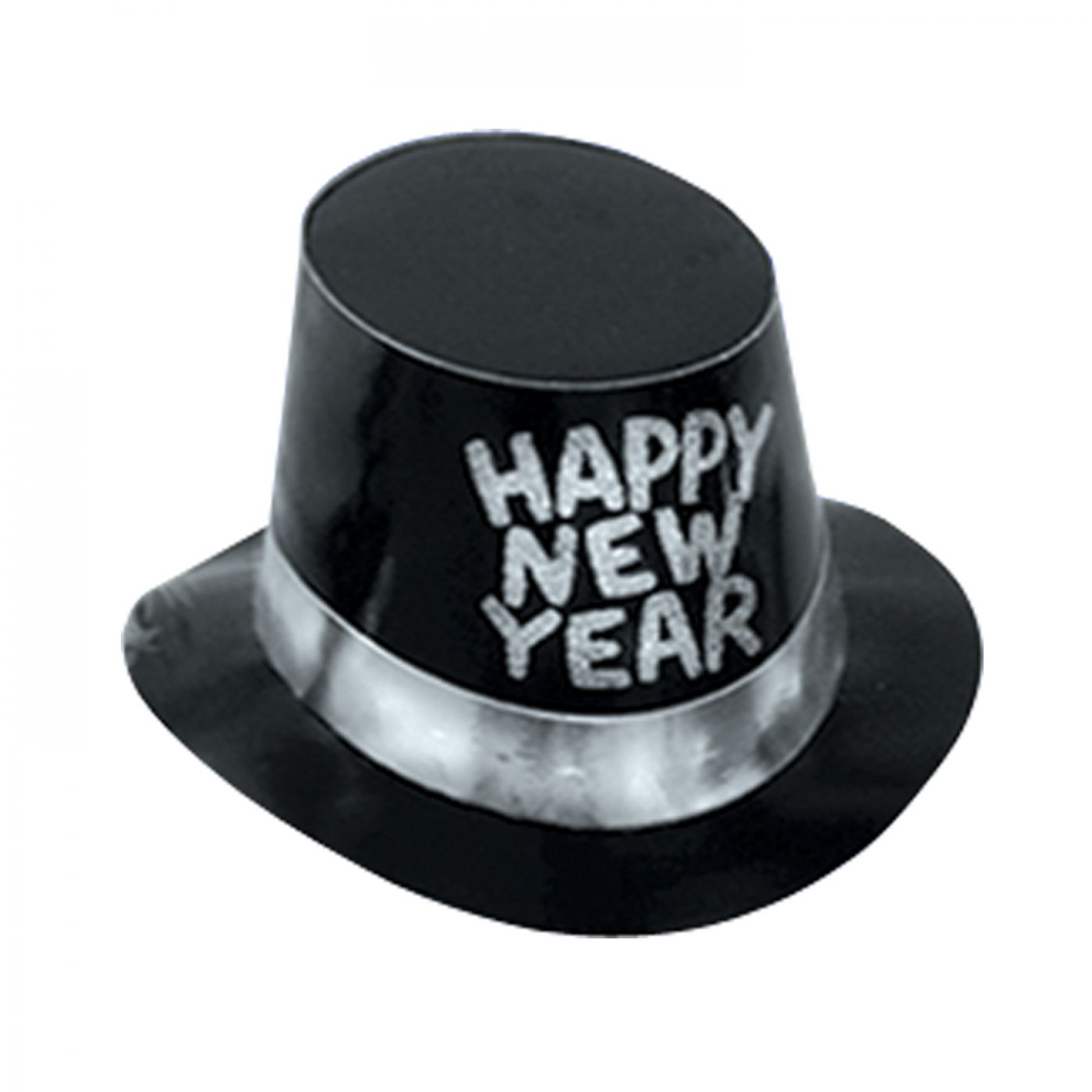 Image of Black Hi-Hat w/Glittered HNY (25)
