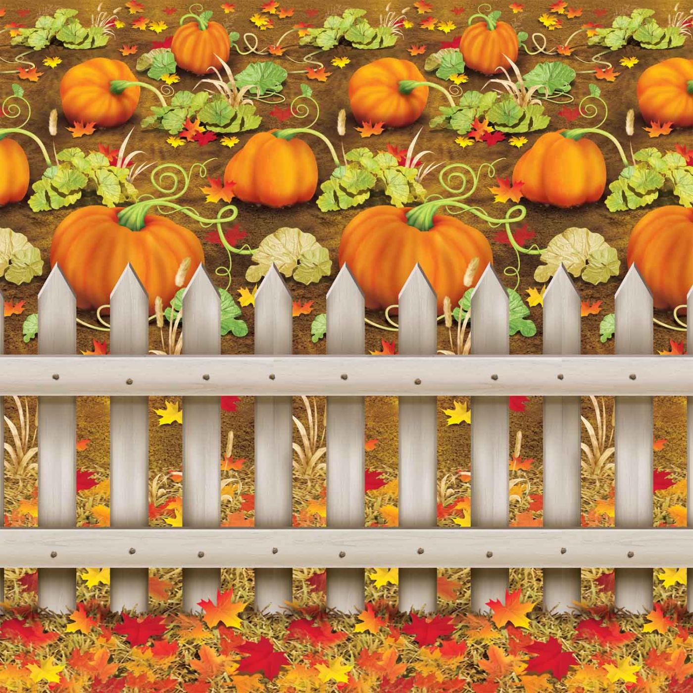 Pumpkin Patch Backdrop (6) image