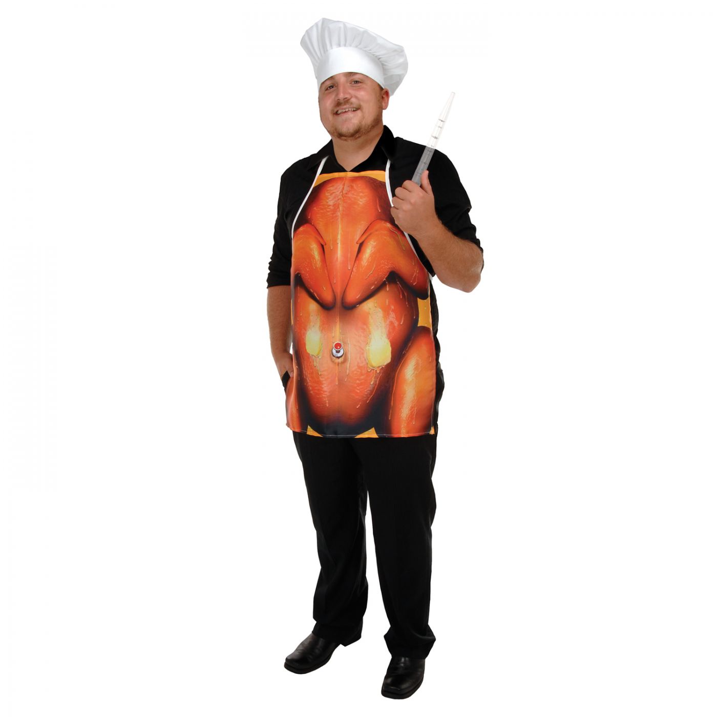 Thanksgiving Fabric Novelty Apron (6) image