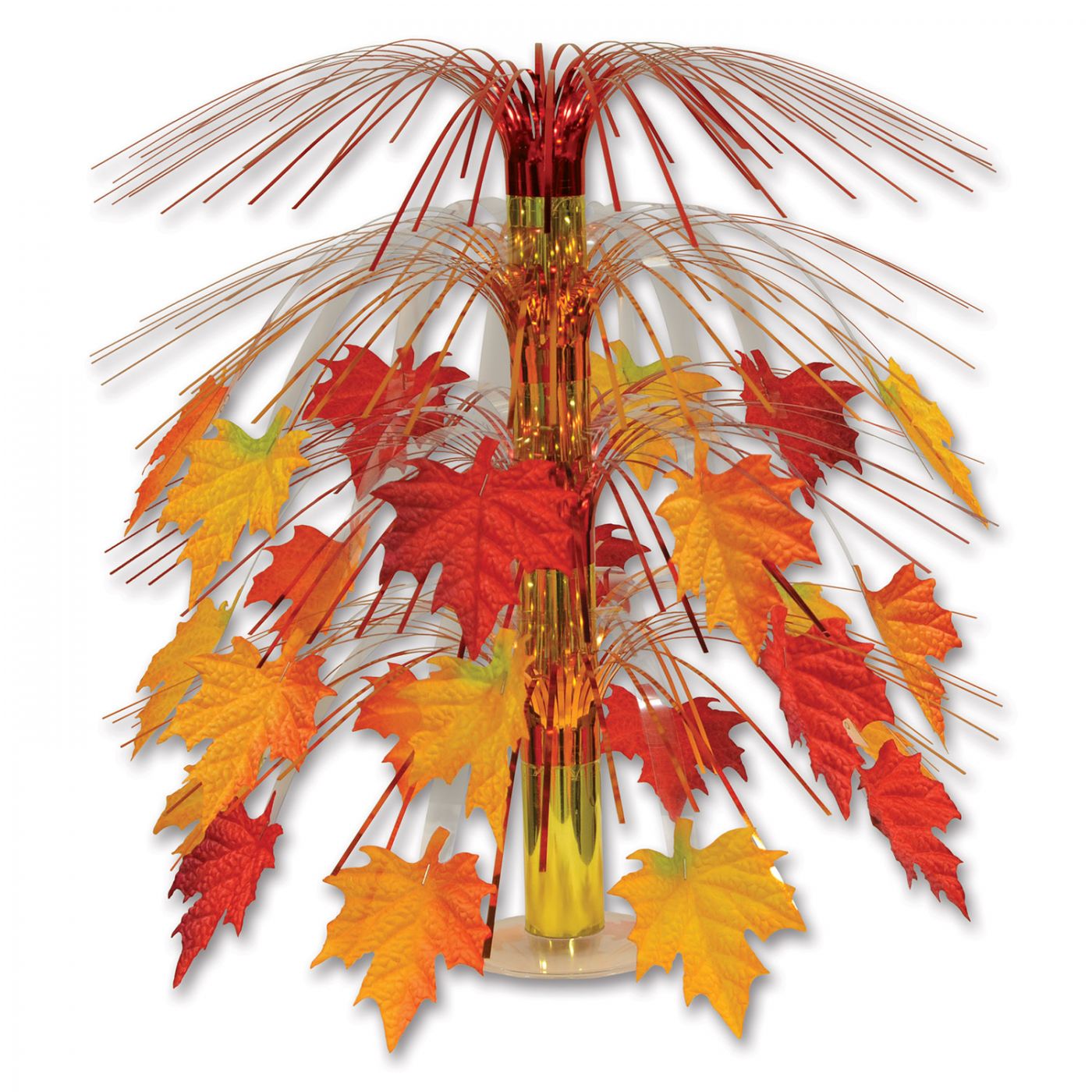 Fabric Fall Leaves Cascade Centerpiece (6) image