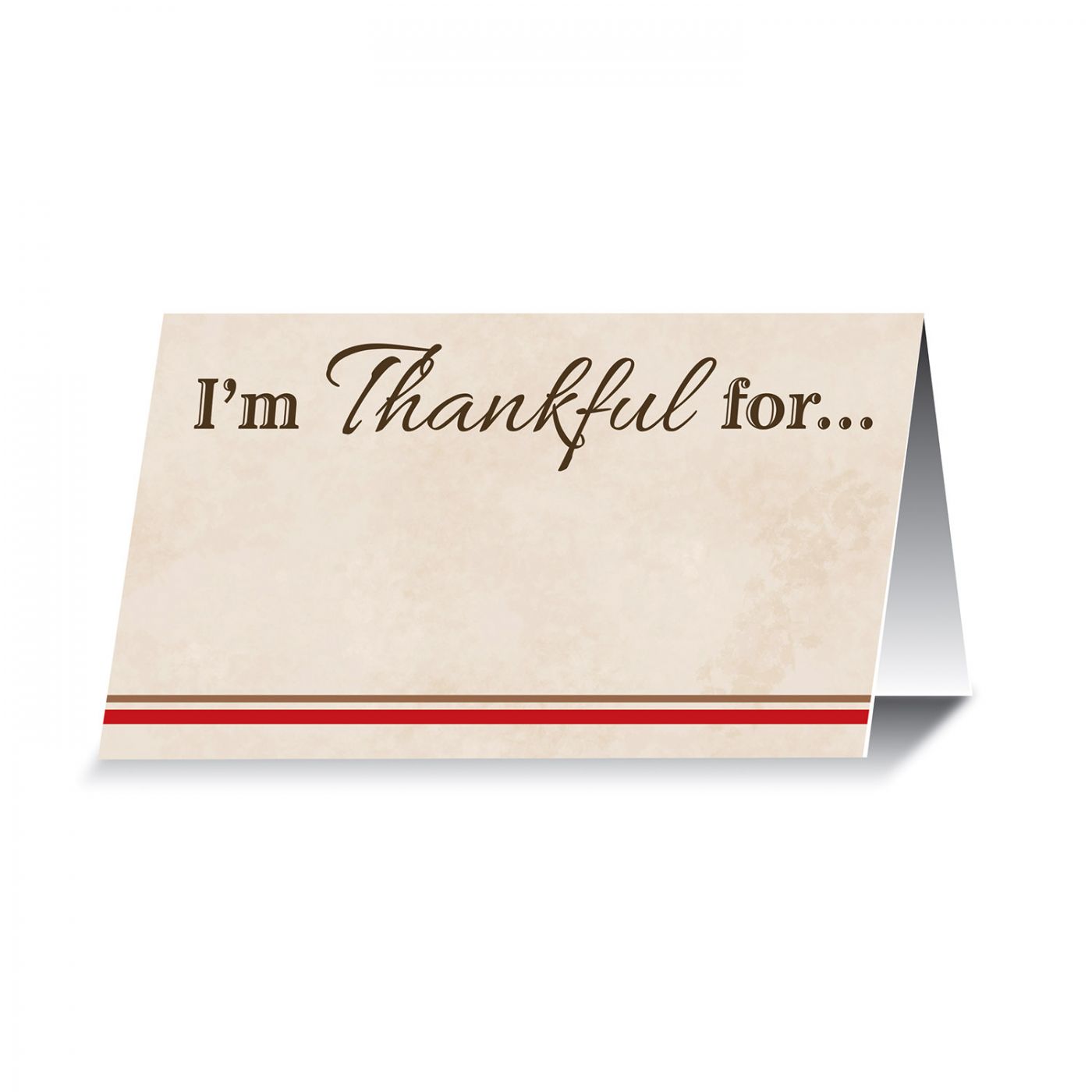 I'm Thankful For...Place Cards (12) image