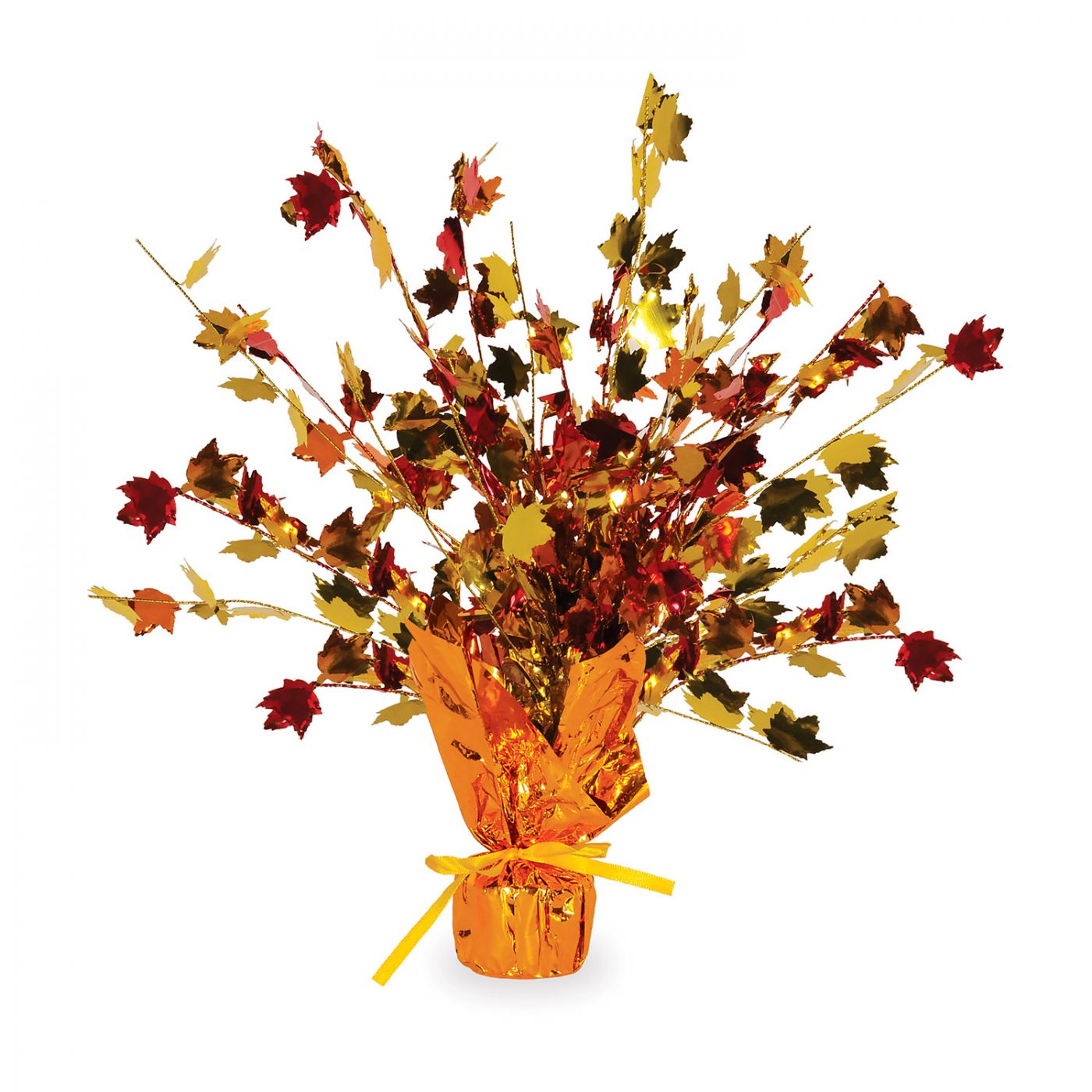 Fall Leaves Gleam 'N Burst Centerpiece (12) image