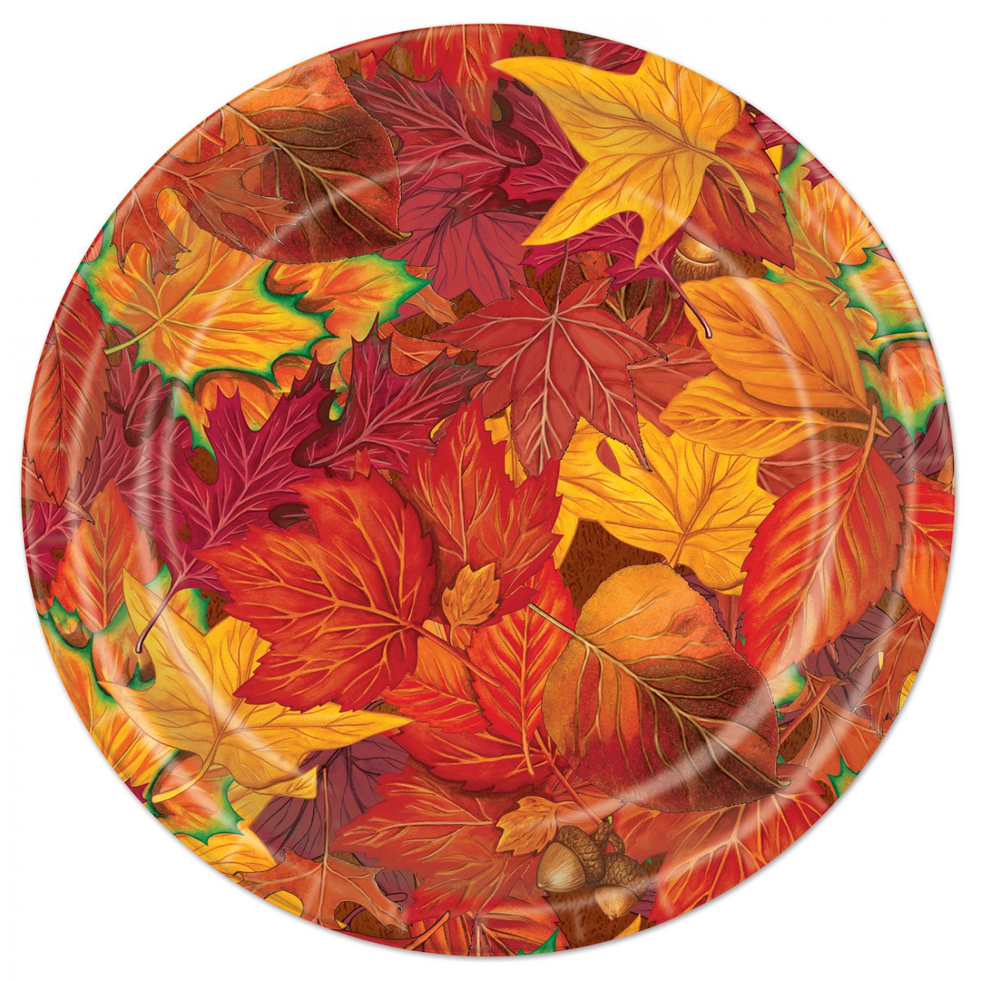 Fall Leaf Plates (12) image