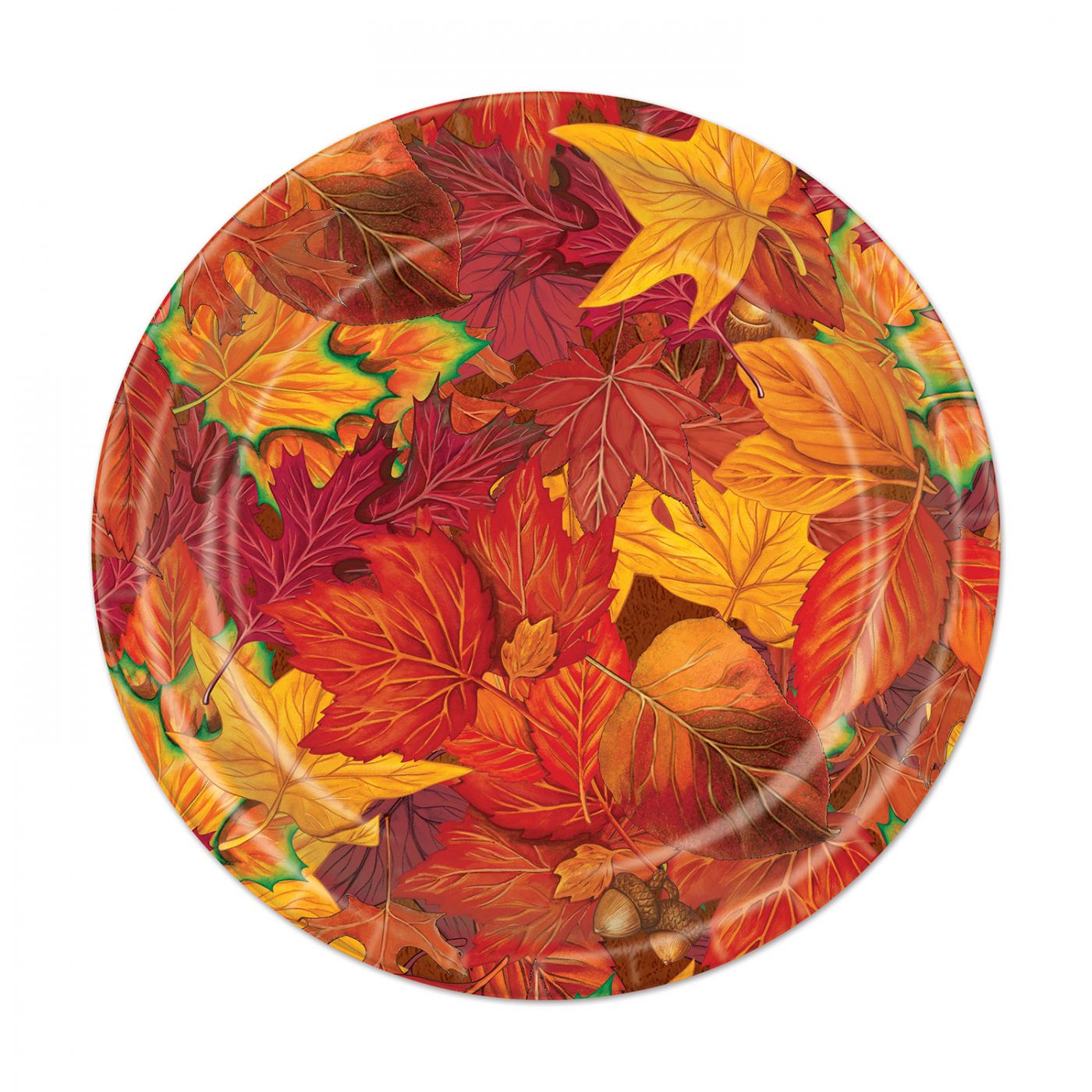 Fall Leaf Plates (12) image