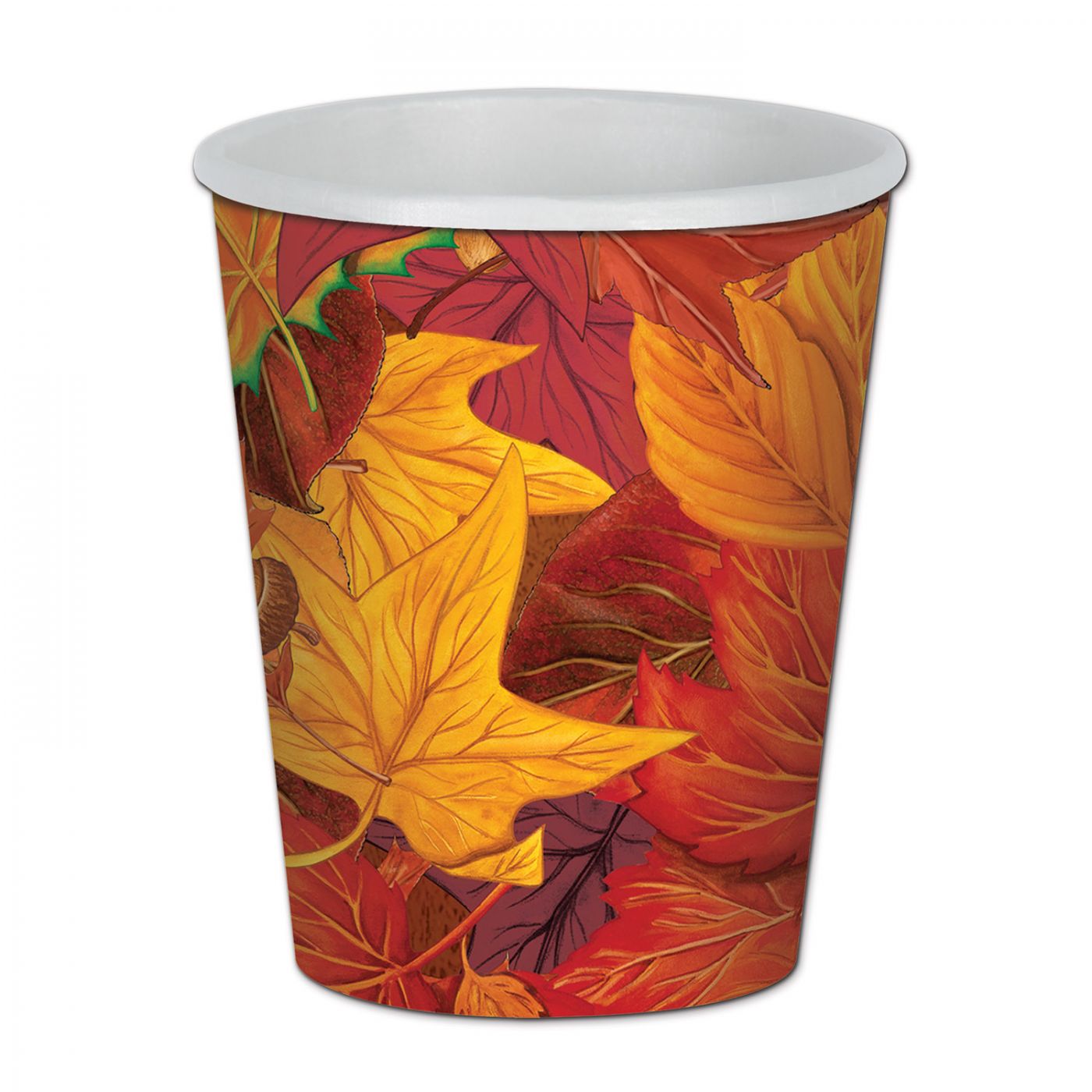 Fall Leaf Beverage Cups (12) image