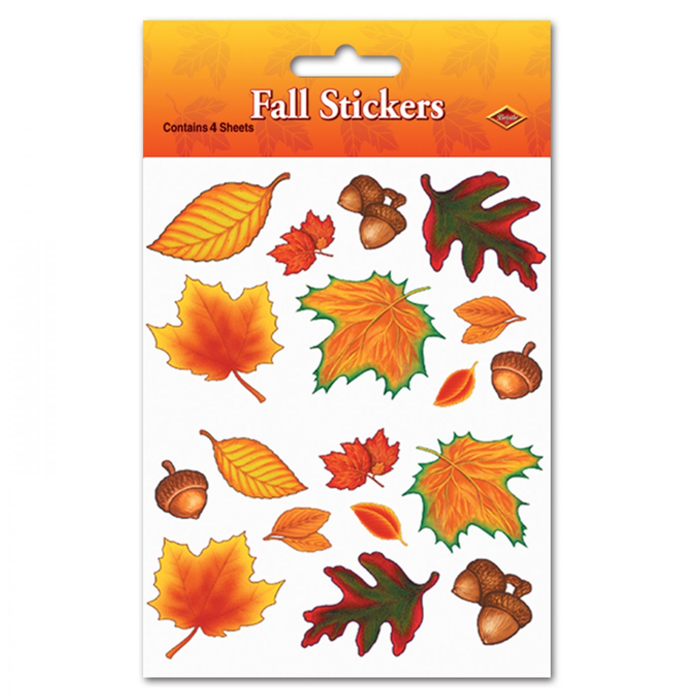 Fall Leaf Stickers (12) image
