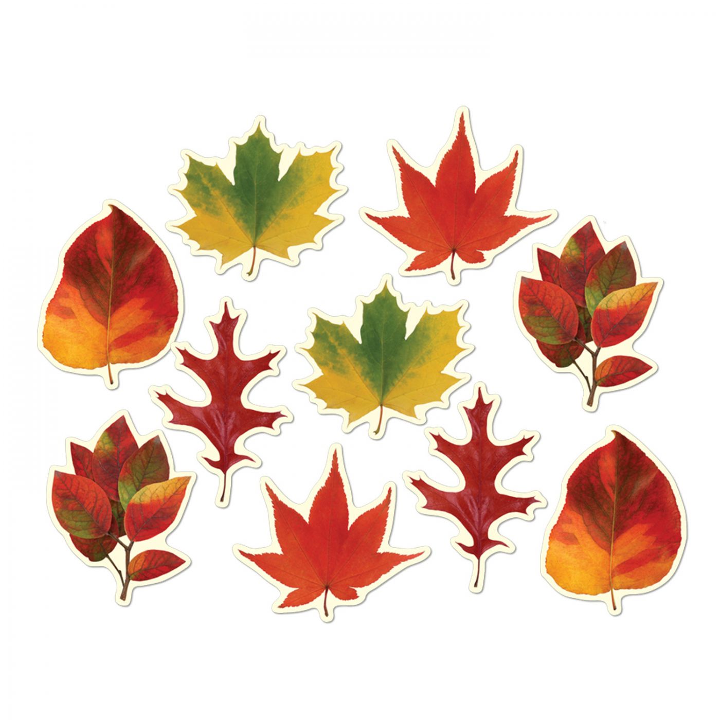 Mini Leaf Cutouts (24) image