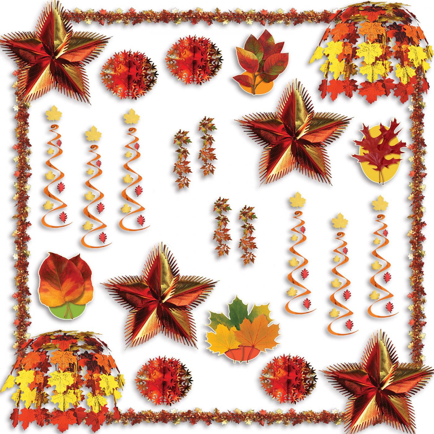 Fall Reflections Decorating Kit - 28 Pcs (1) image