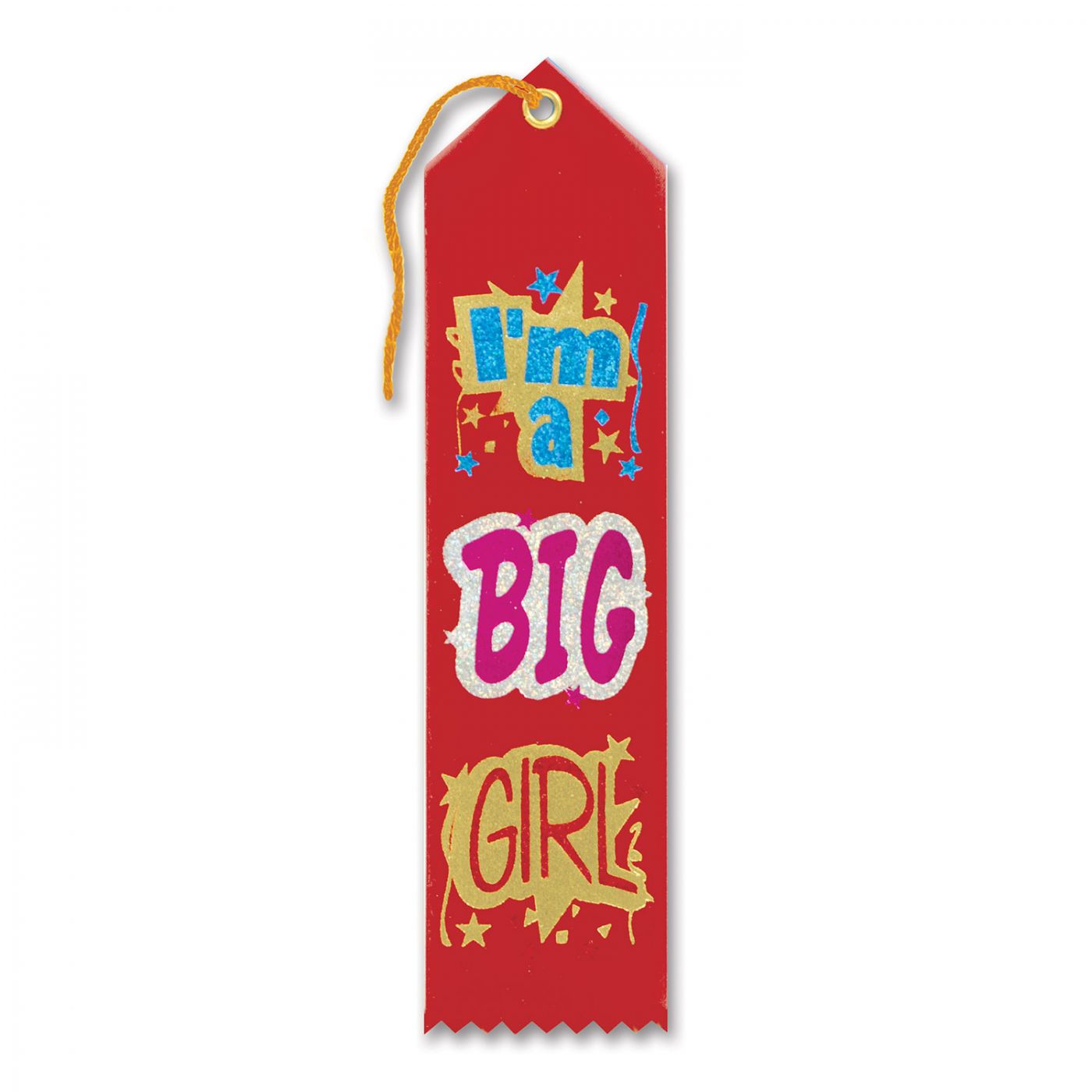 I'm A Big Girl Award Ribbon (6) image