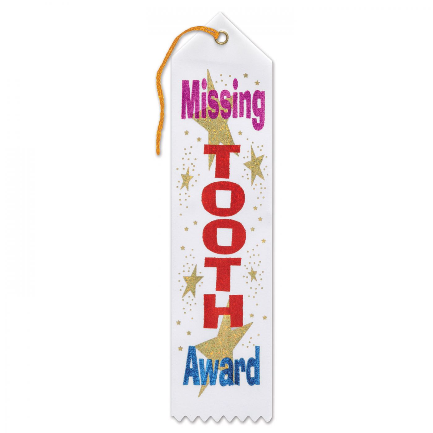 Missing Tooth Award Ribbon (6) image