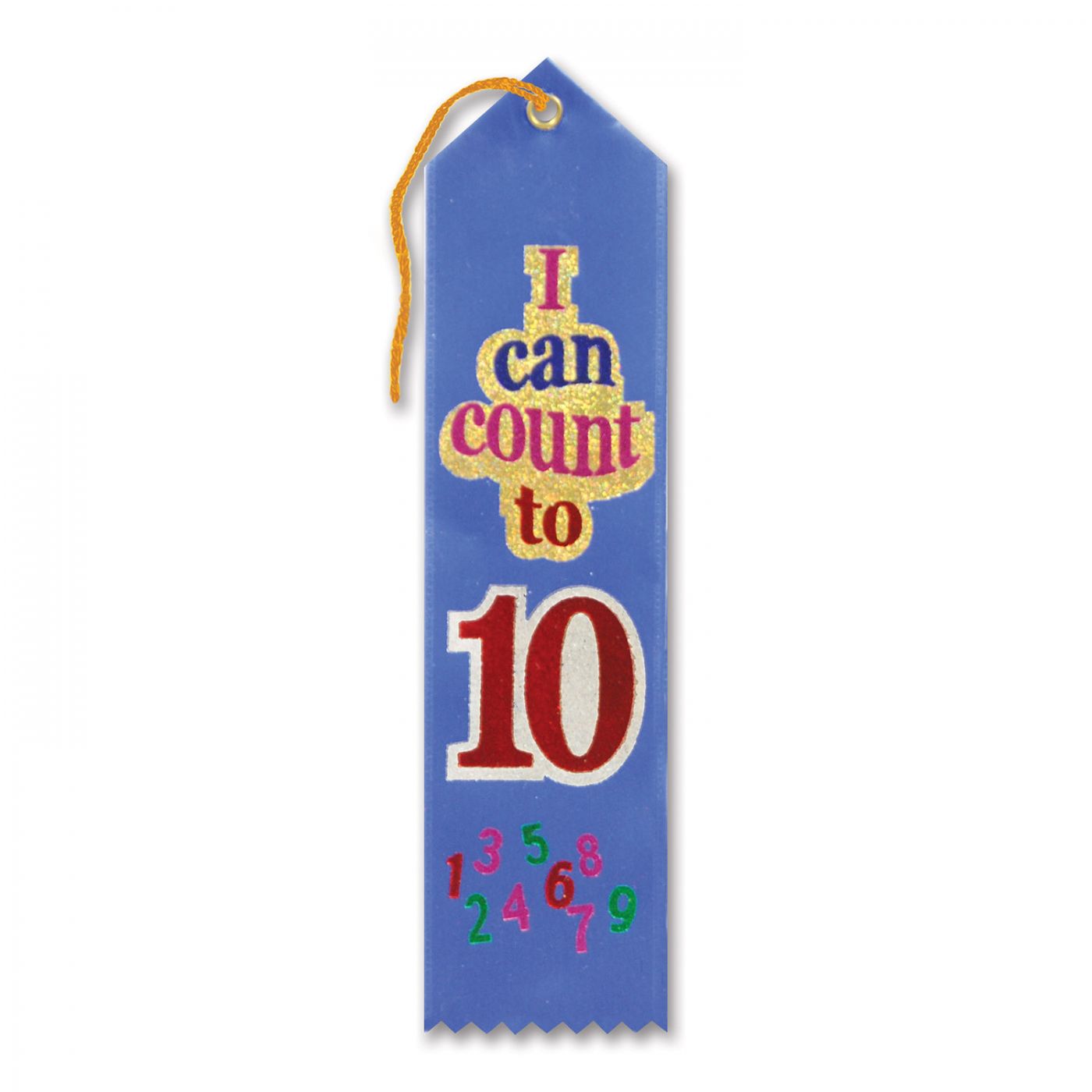 I Can Count To Ten Award Ribbon (6) image