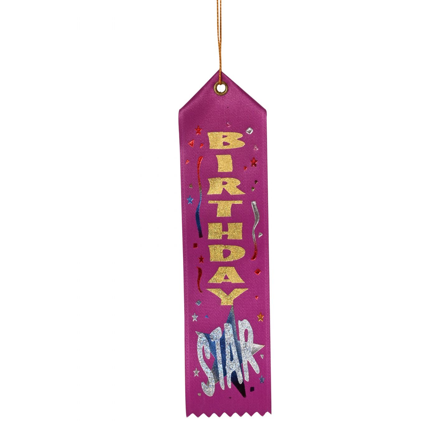 Birthday Star Award Ribbon (6) image