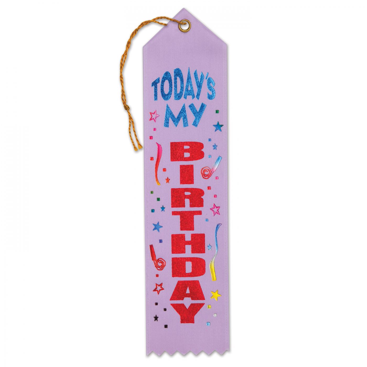 Today's My Birthday Award Ribbon (6) image