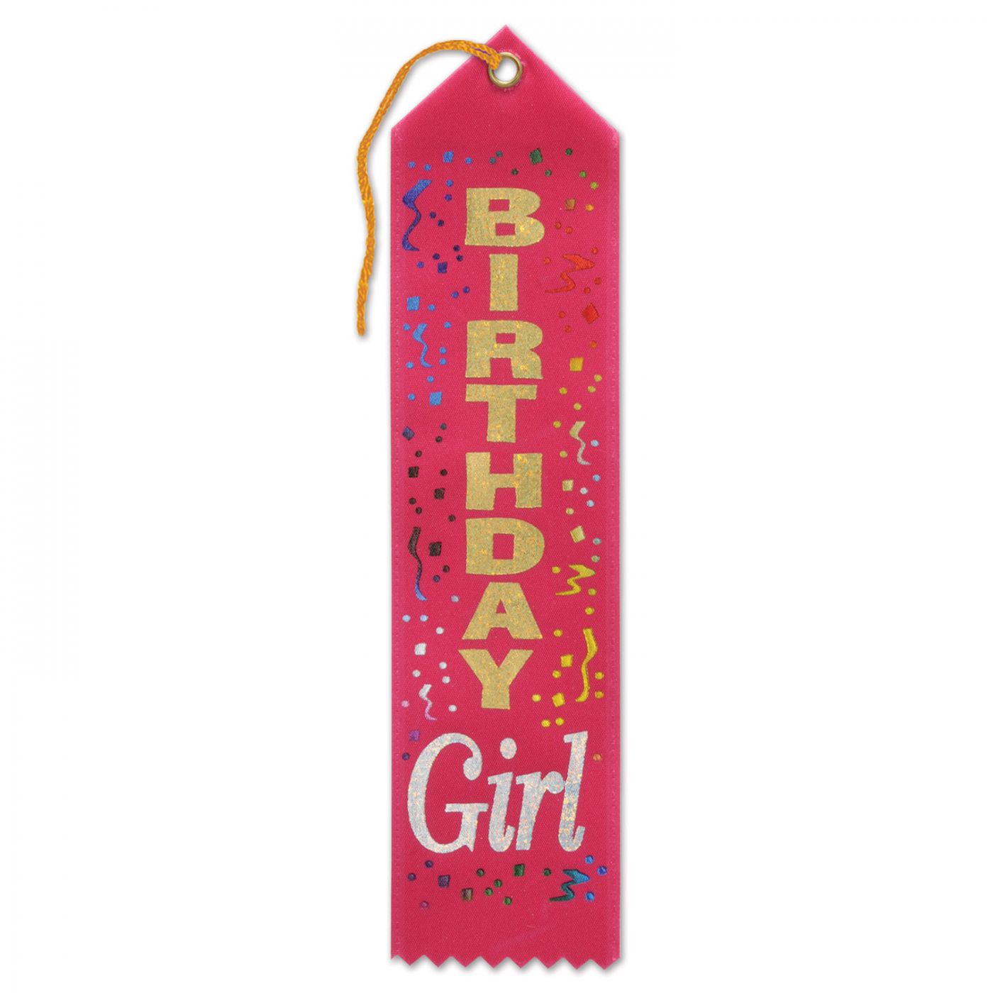 Birthday Girl Award Ribbon (6) image