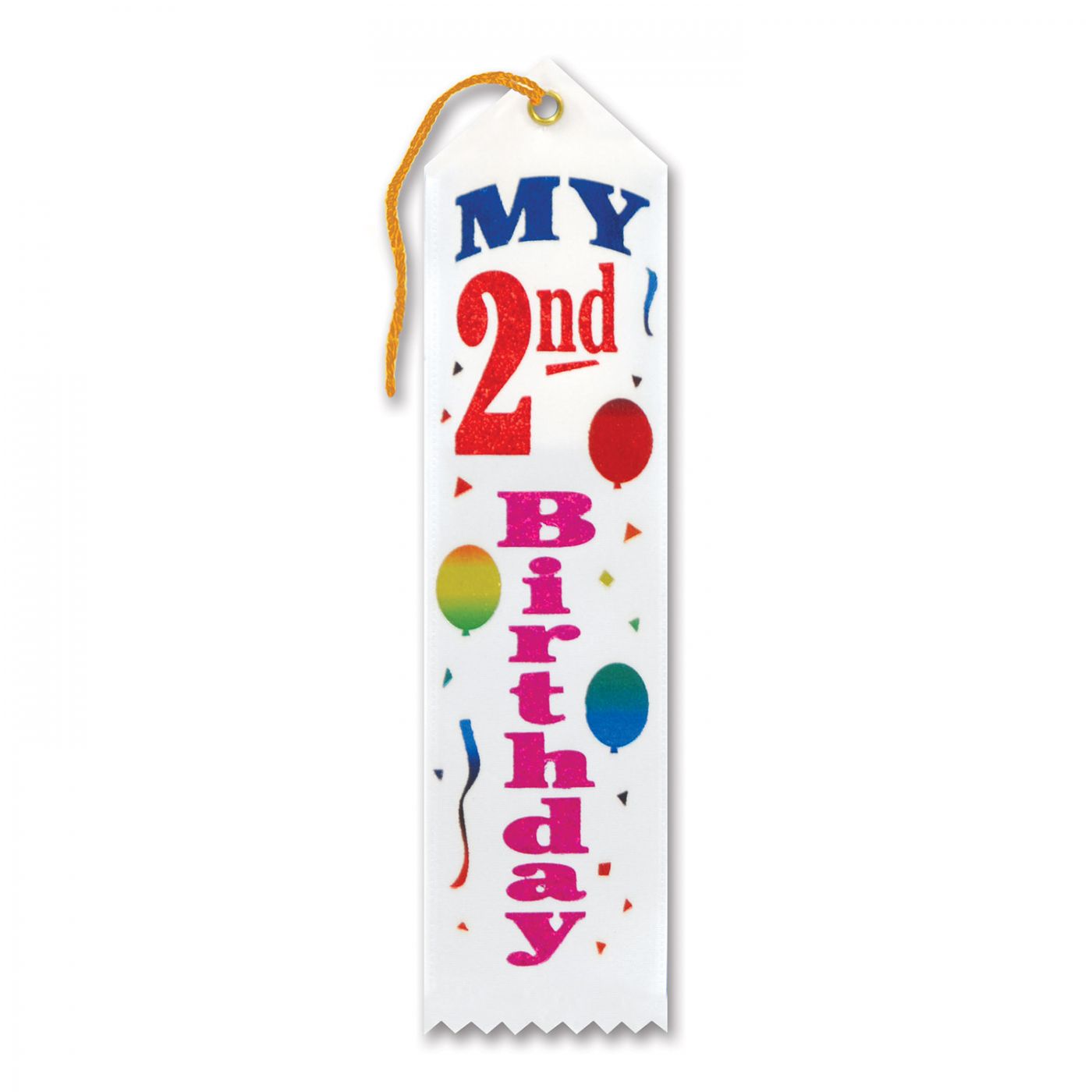 My 2nd Birthday Award Ribbon (6) image