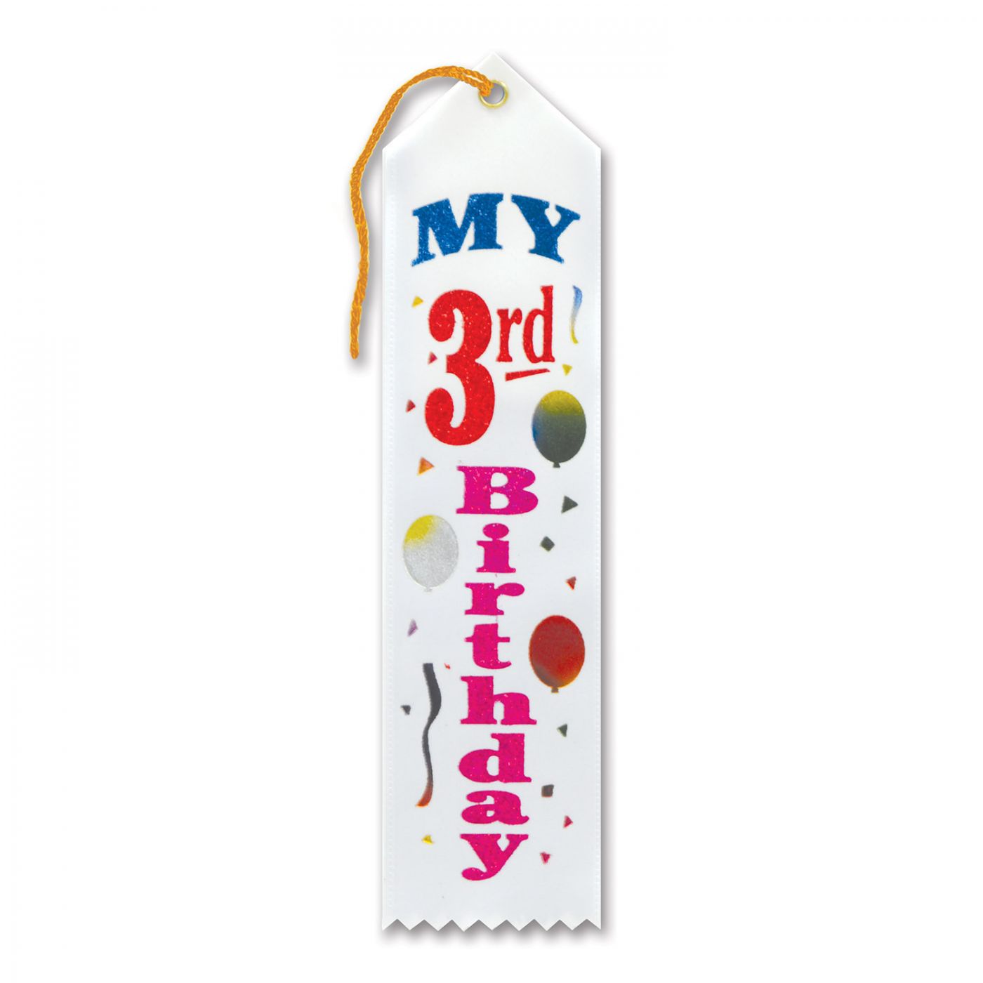 My 3rd Birthday Award Ribbon (6) image