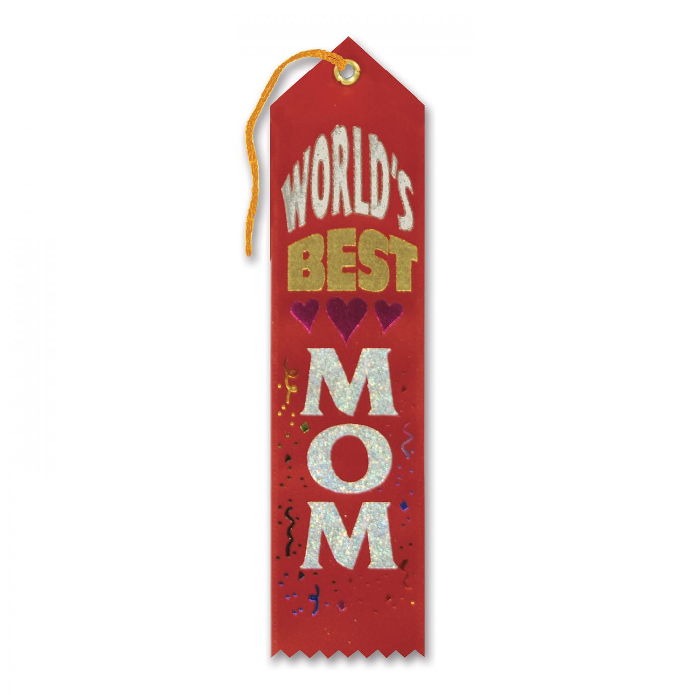 World's Best Mom Award Ribbon (6) image