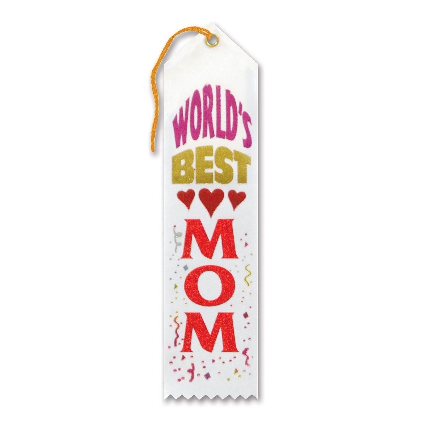 World's Best Mom Award Ribbon (6) image