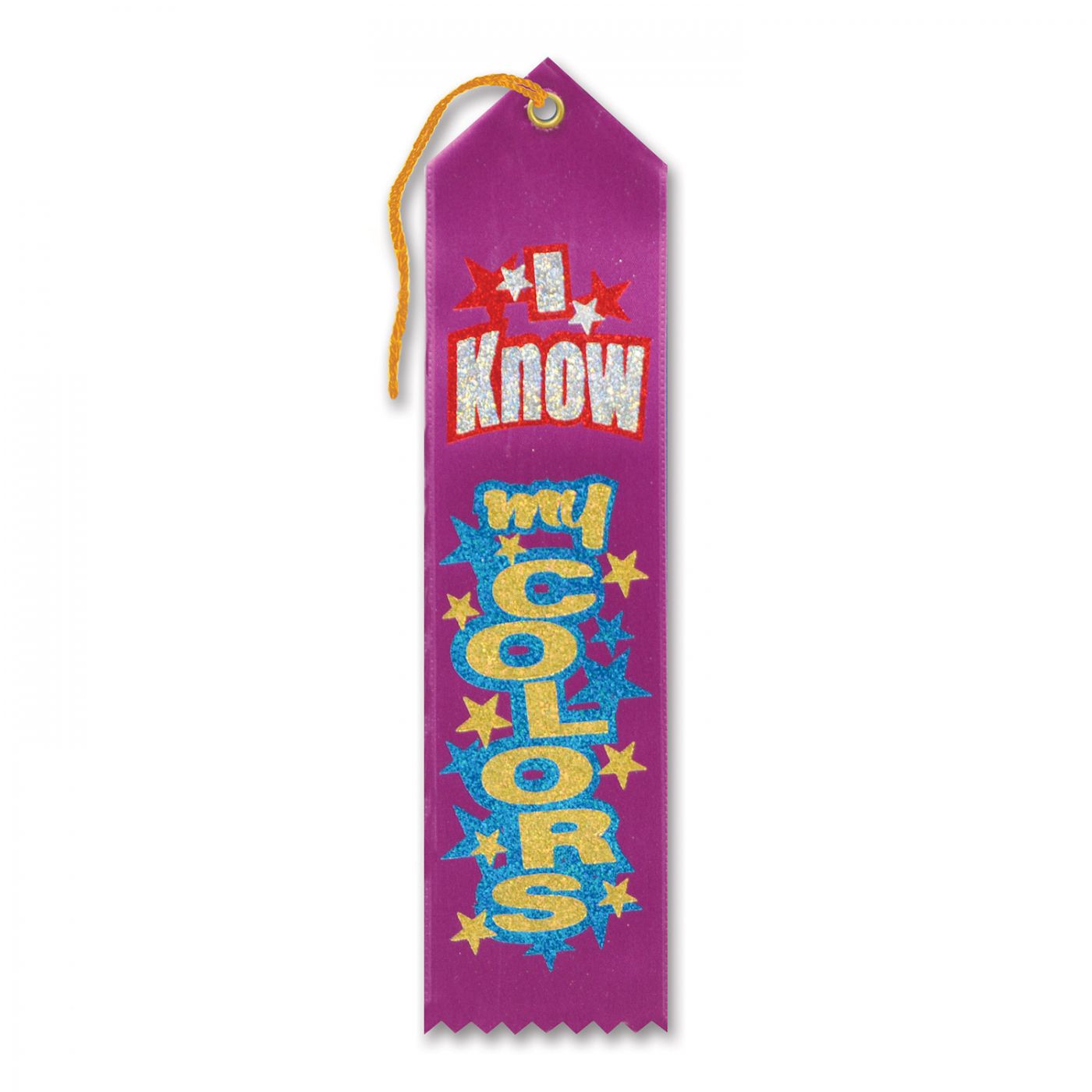 I Know My Colors Award Ribbon (6) image