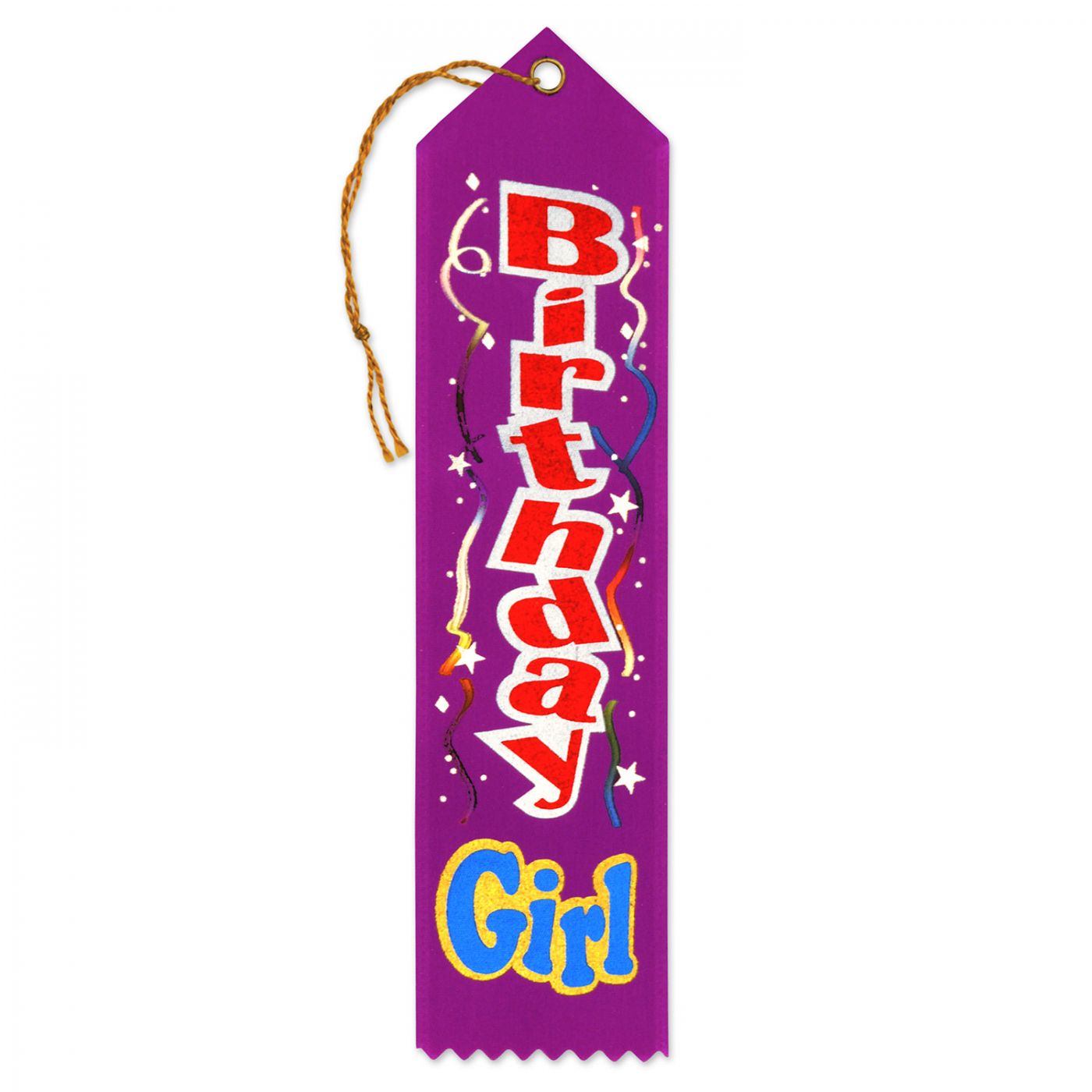 Birthday Girl Award Ribbon (6) image