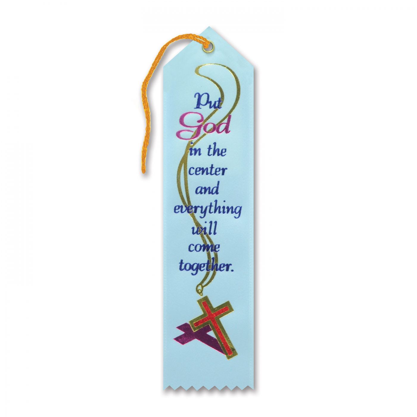 Put God In The Center Ribbon (6) image