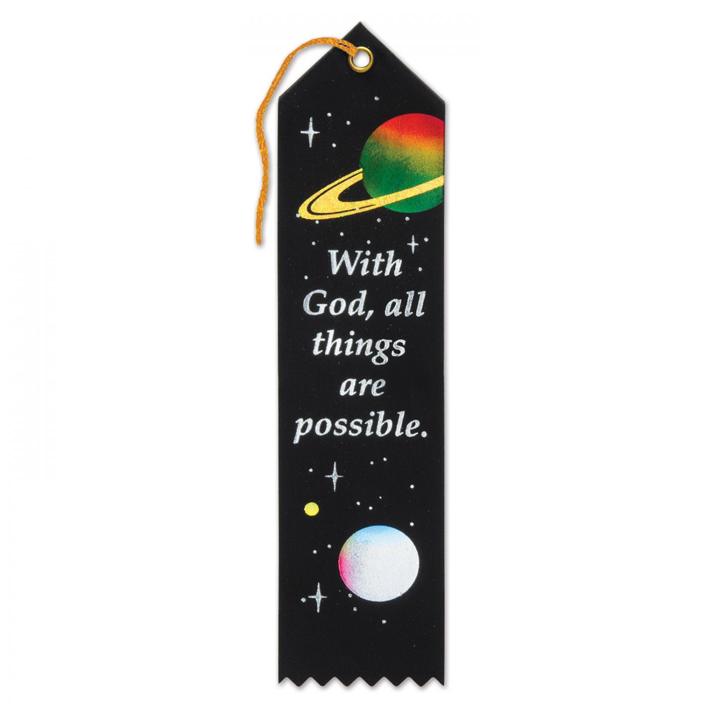 With God, All Things Are Possible Ribbon (6) image