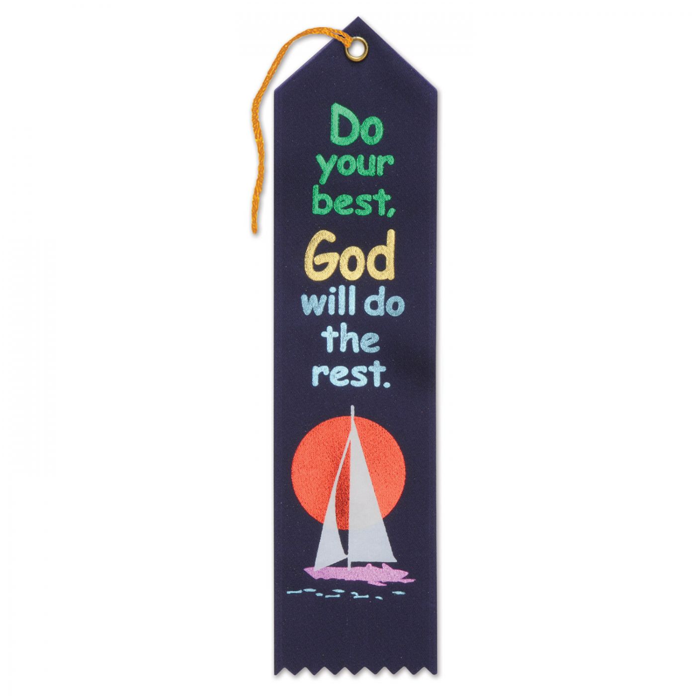 Do Your Best God Will Do The Rest Ribbon (6) image
