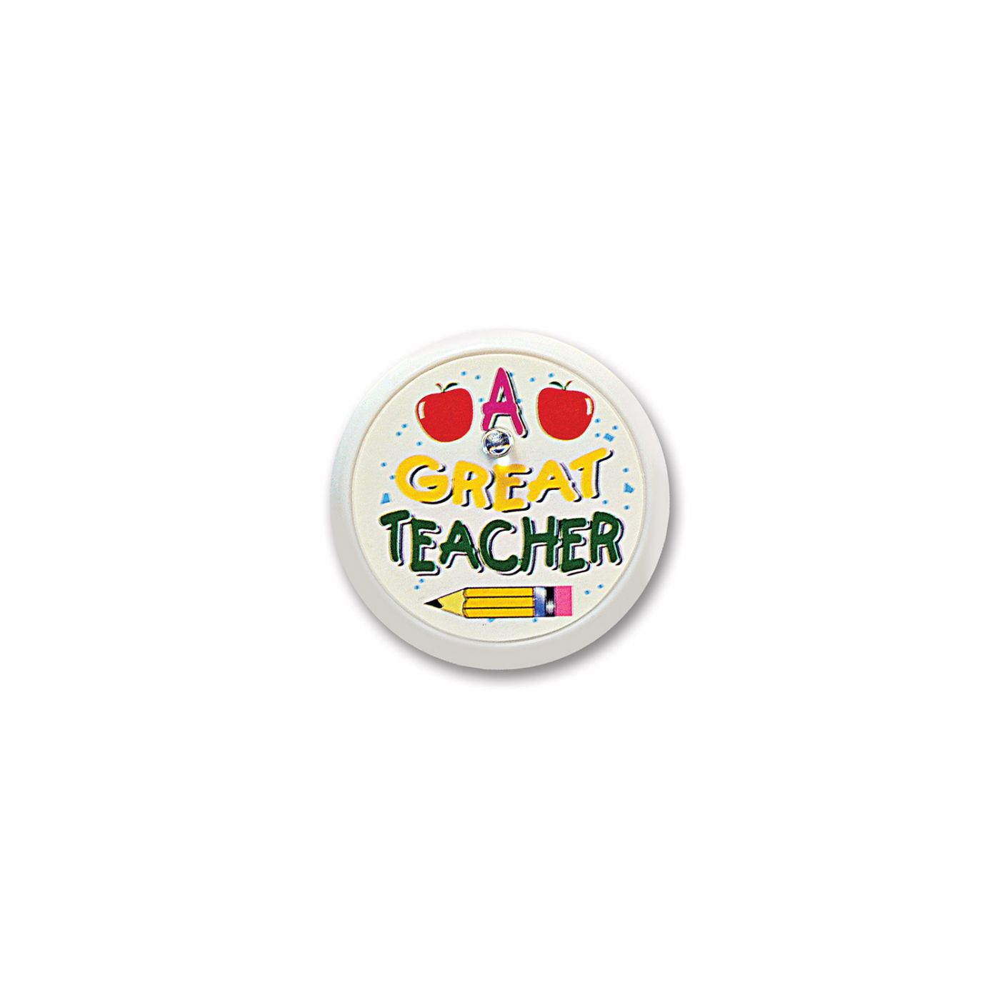 A Great Teacher Blinking Button (6) image