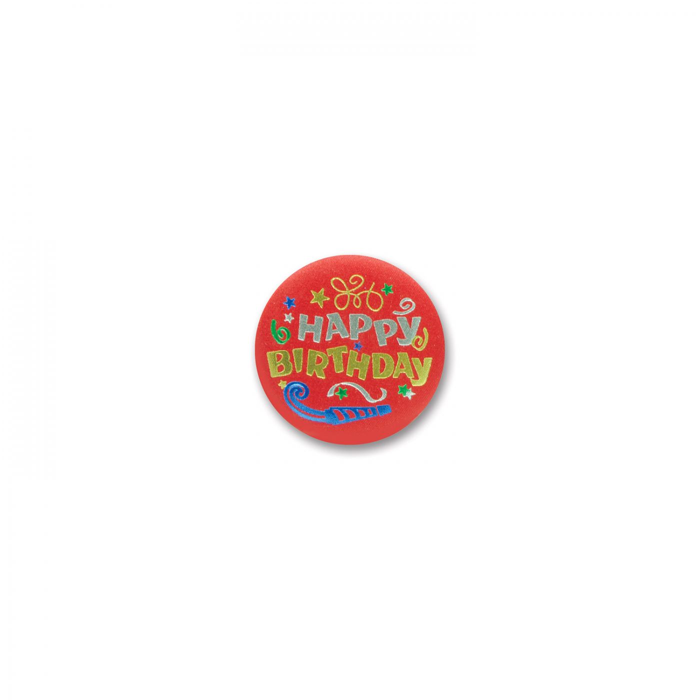 Happy Birthday Satin Button (6) image