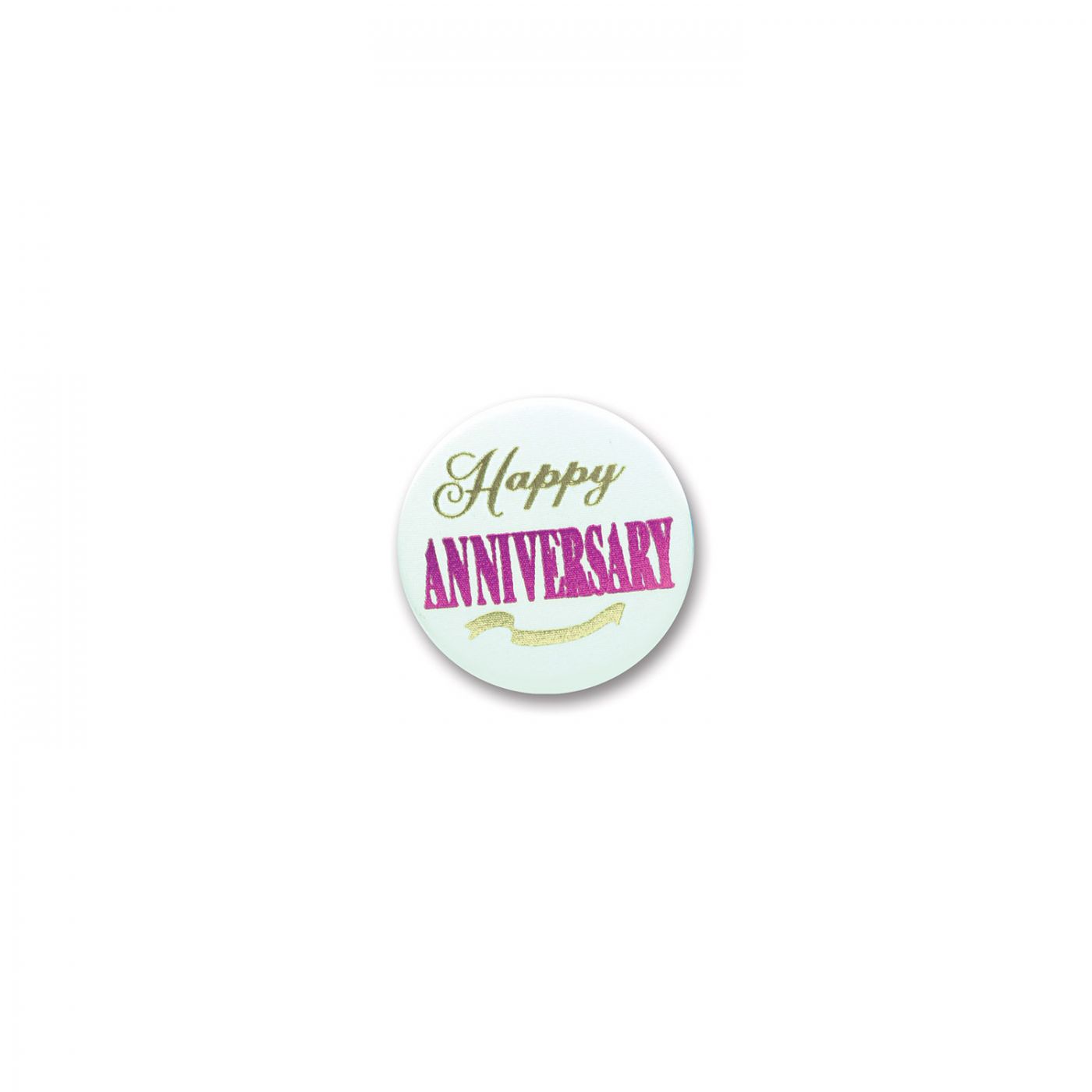 Happy Anniversary Satin Button (6) image