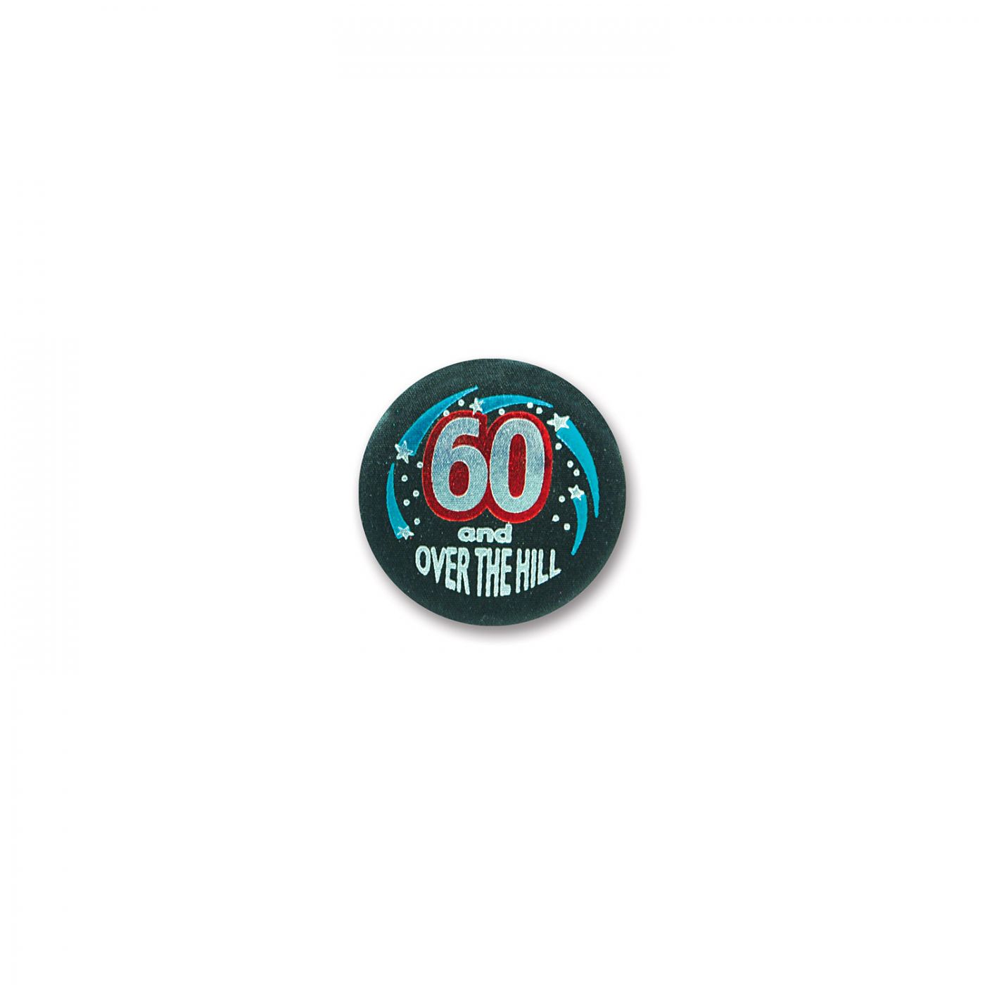 60 & Over The Hill Satin Button (6) image