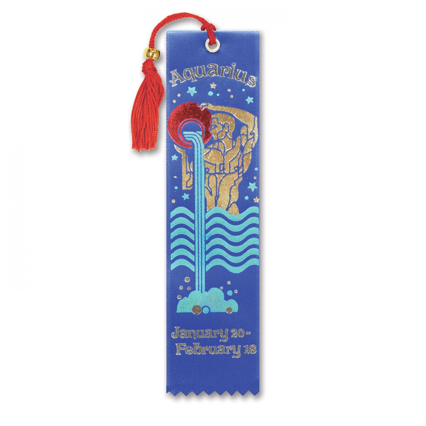 Image of Aquarius Bookmark (6)