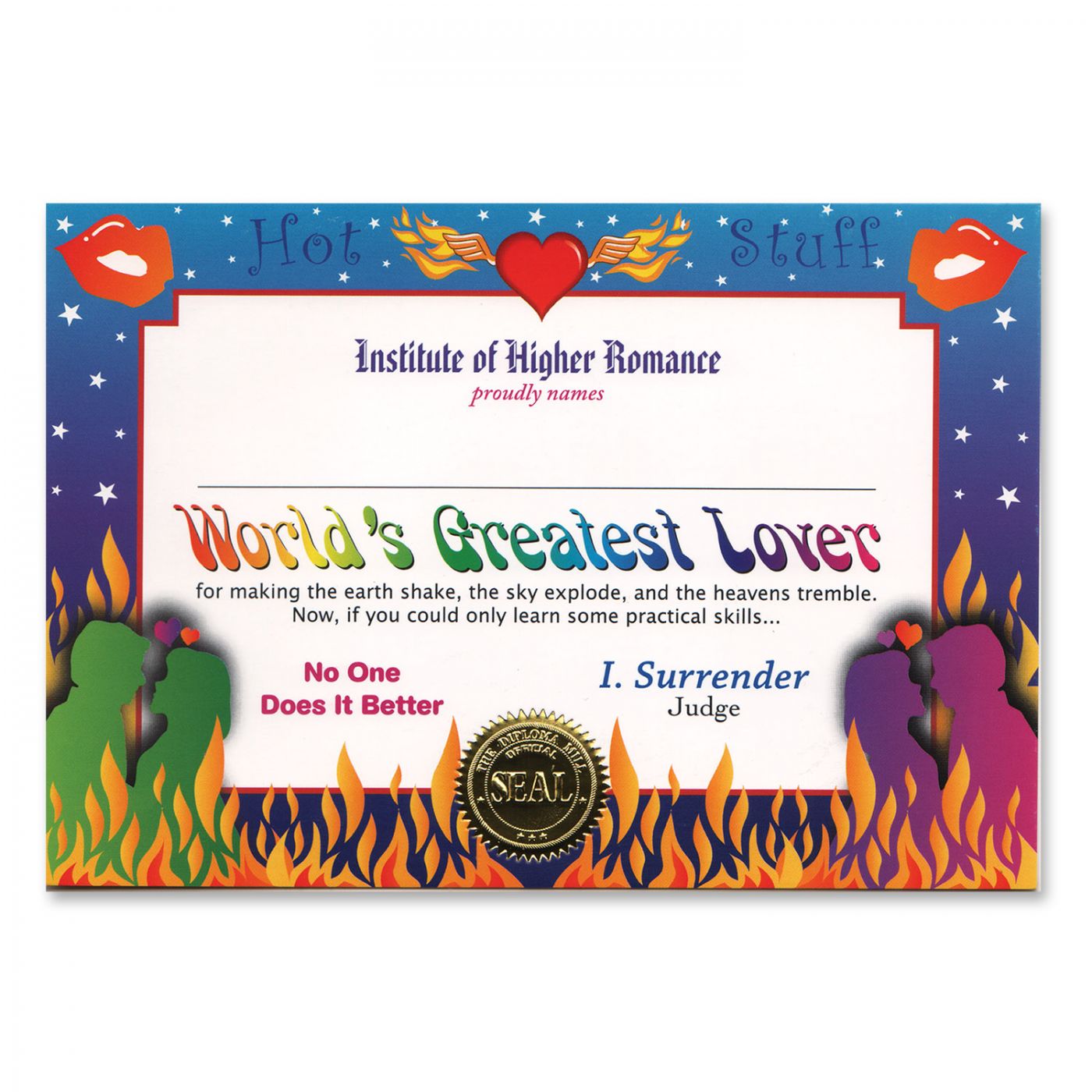 World'S Greatest Lover Certificate (6) image