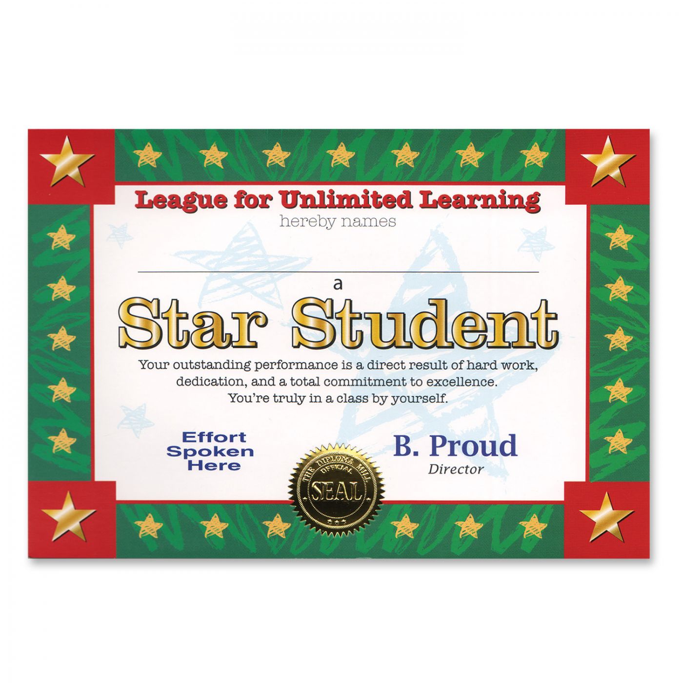Star Student Certificate (6) image