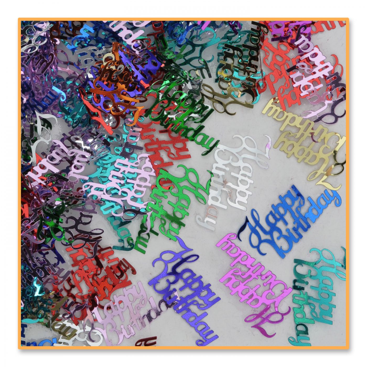 Fancy Happy Birthday Confetti (6) image