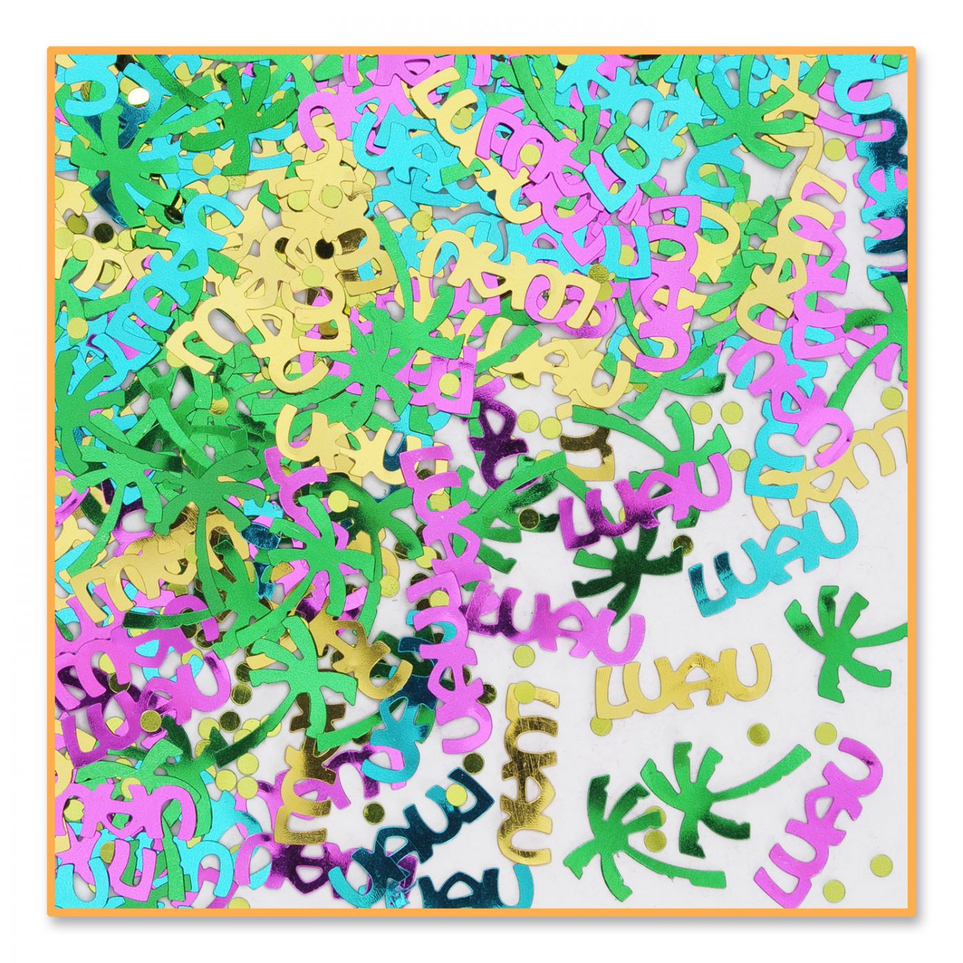 Luau Party Confetti (6) image