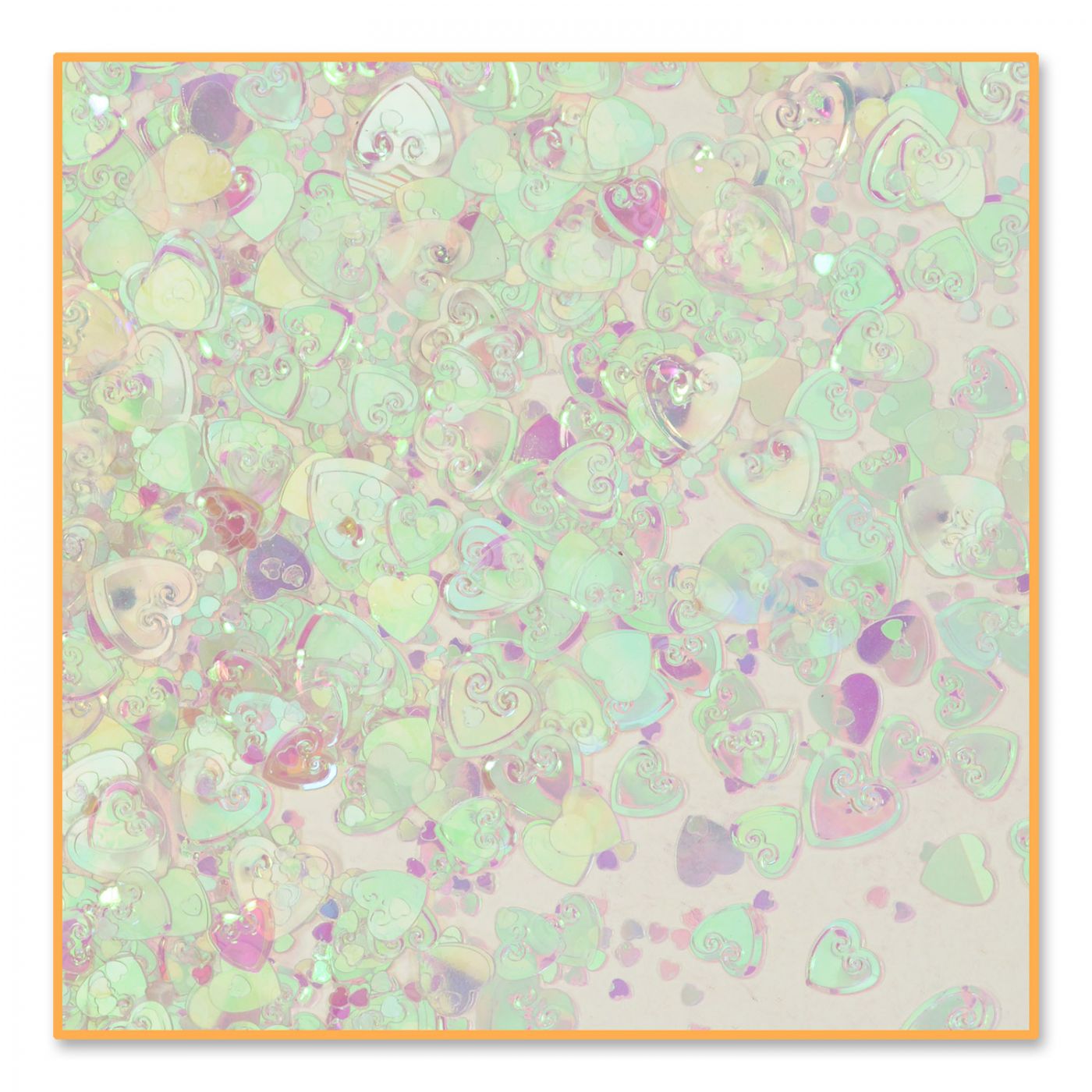 Iridescent Hearts Confetti (6) image