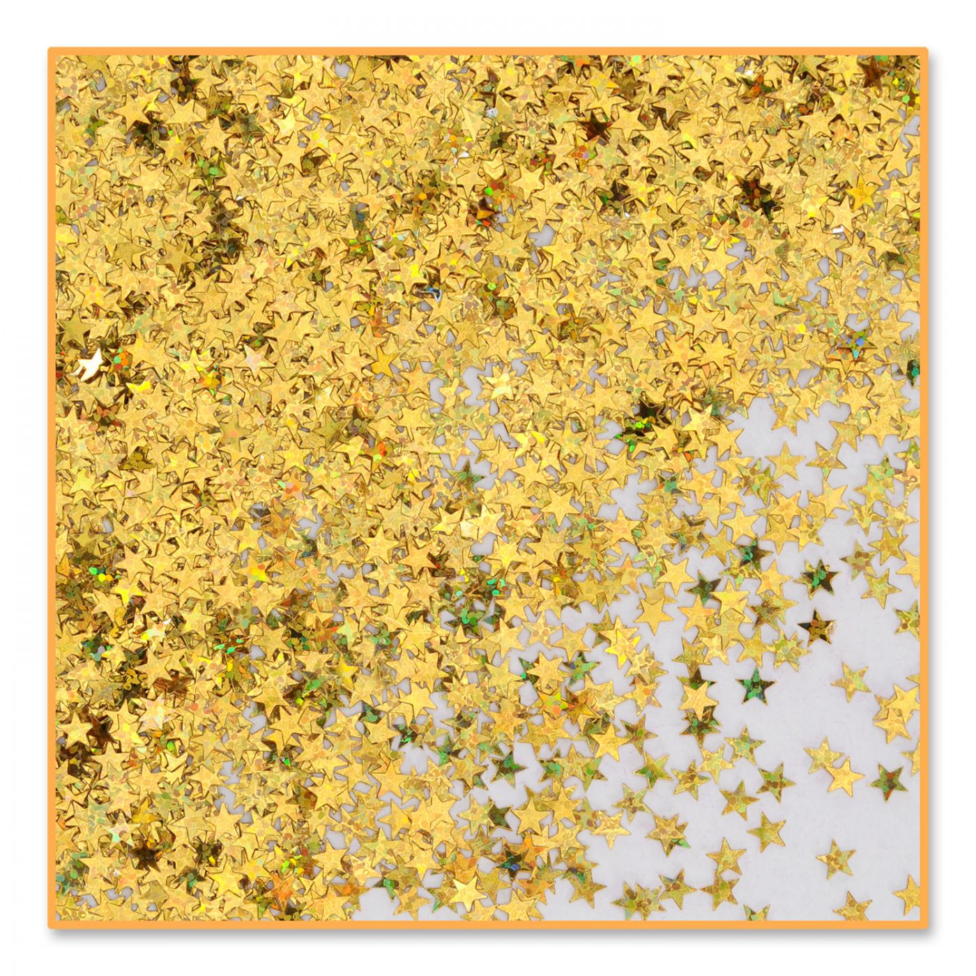 Gold Holographic Stars Confetti (6) image
