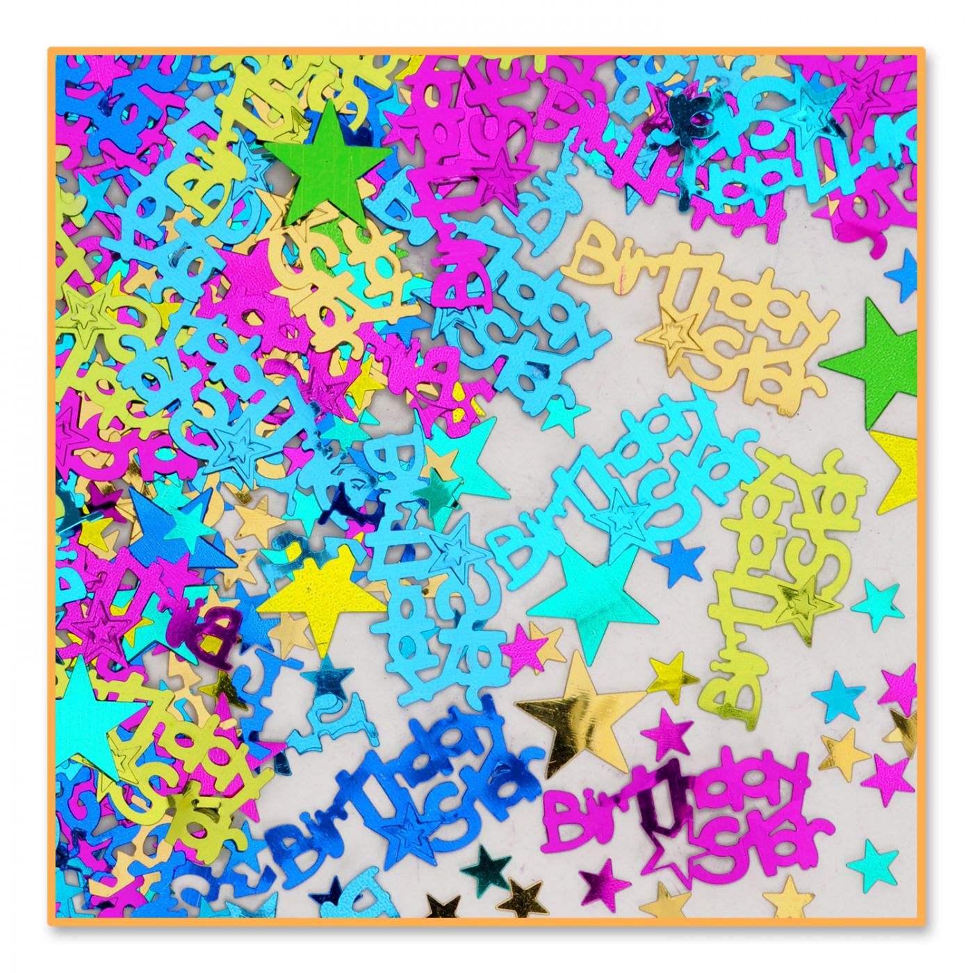 Birthday Star Confetti (6) image