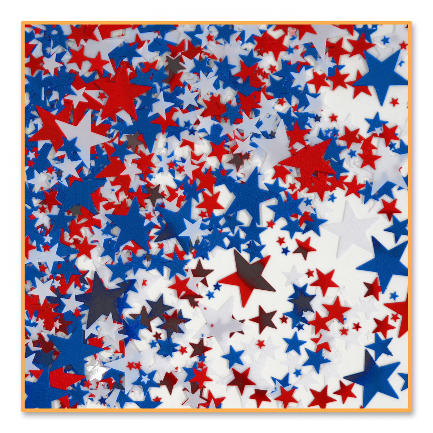 Red, White & Blue Stars Confetti (6) image